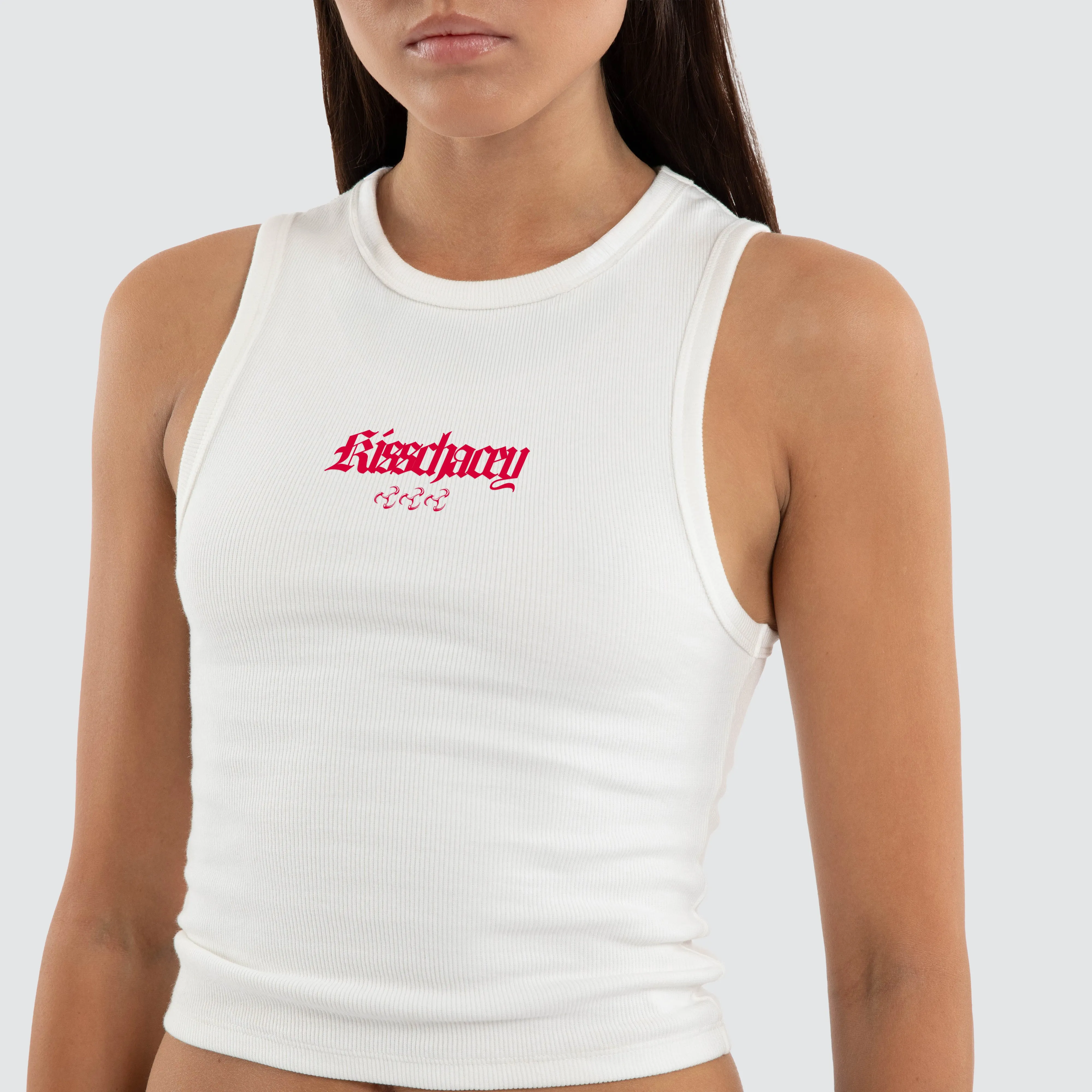 Astrid Rib Tank Natural White sold by Neverland product image thumbnail 4