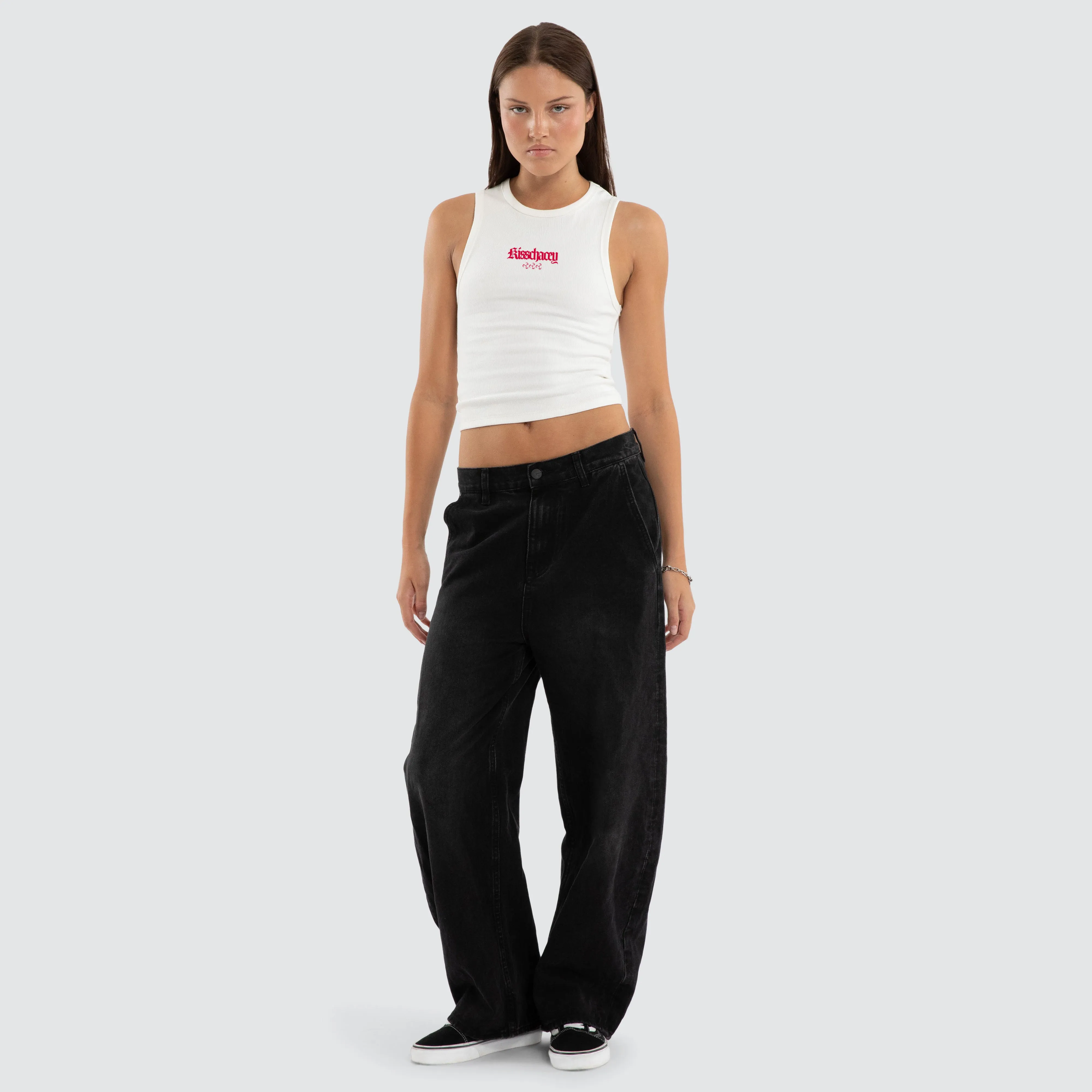 Astrid Rib Tank Natural White sold by Neverland product image thumbnail 5