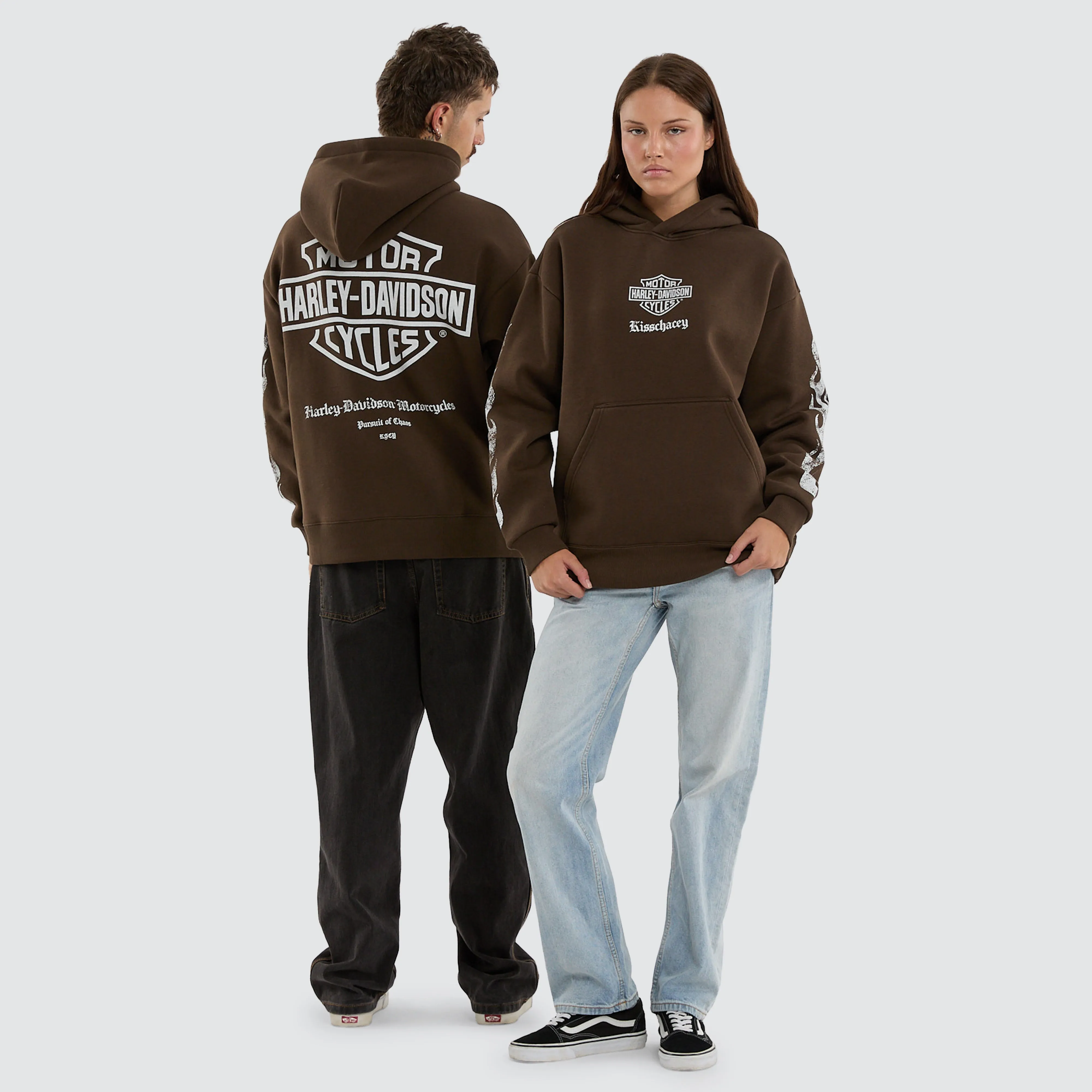 Freedom Relaxed Hoodie Slate Brown sold by Neverland product image thumbnail 4