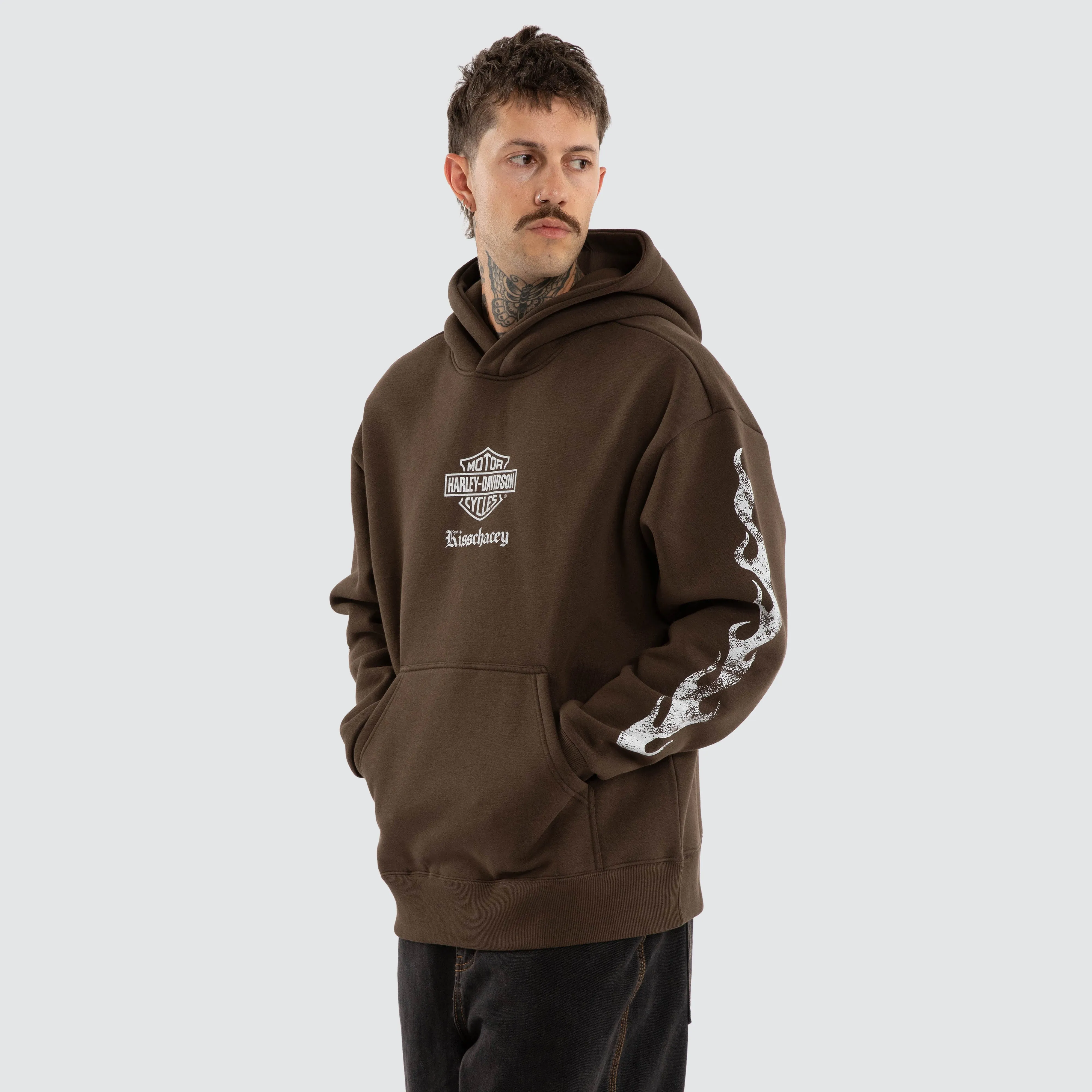 Freedom Relaxed Hoodie Slate Brown sold by Neverland product image thumbnail 5