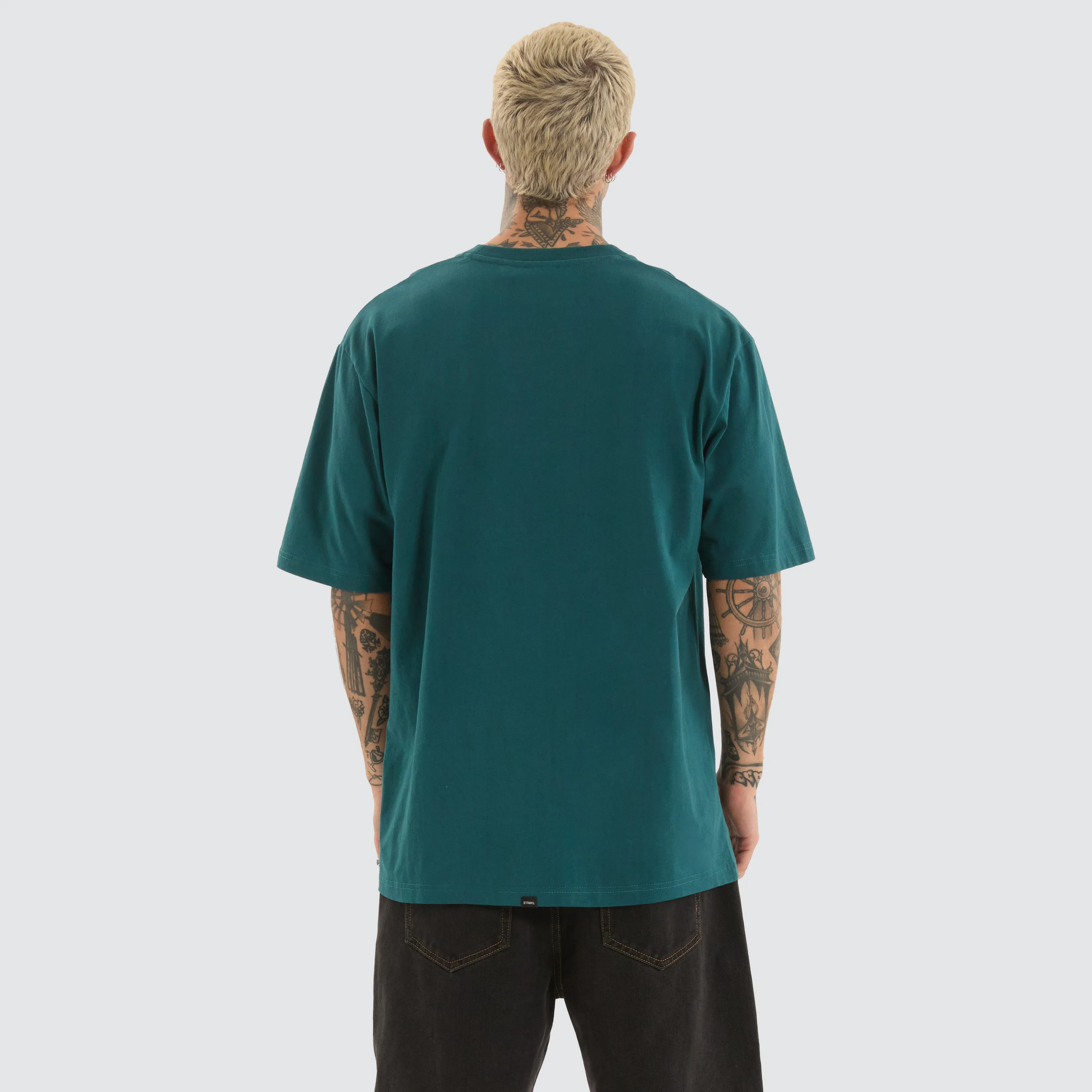 Painless Oversize Fit Tee Atlantic Deep sold by Neverland product image thumbnail 3