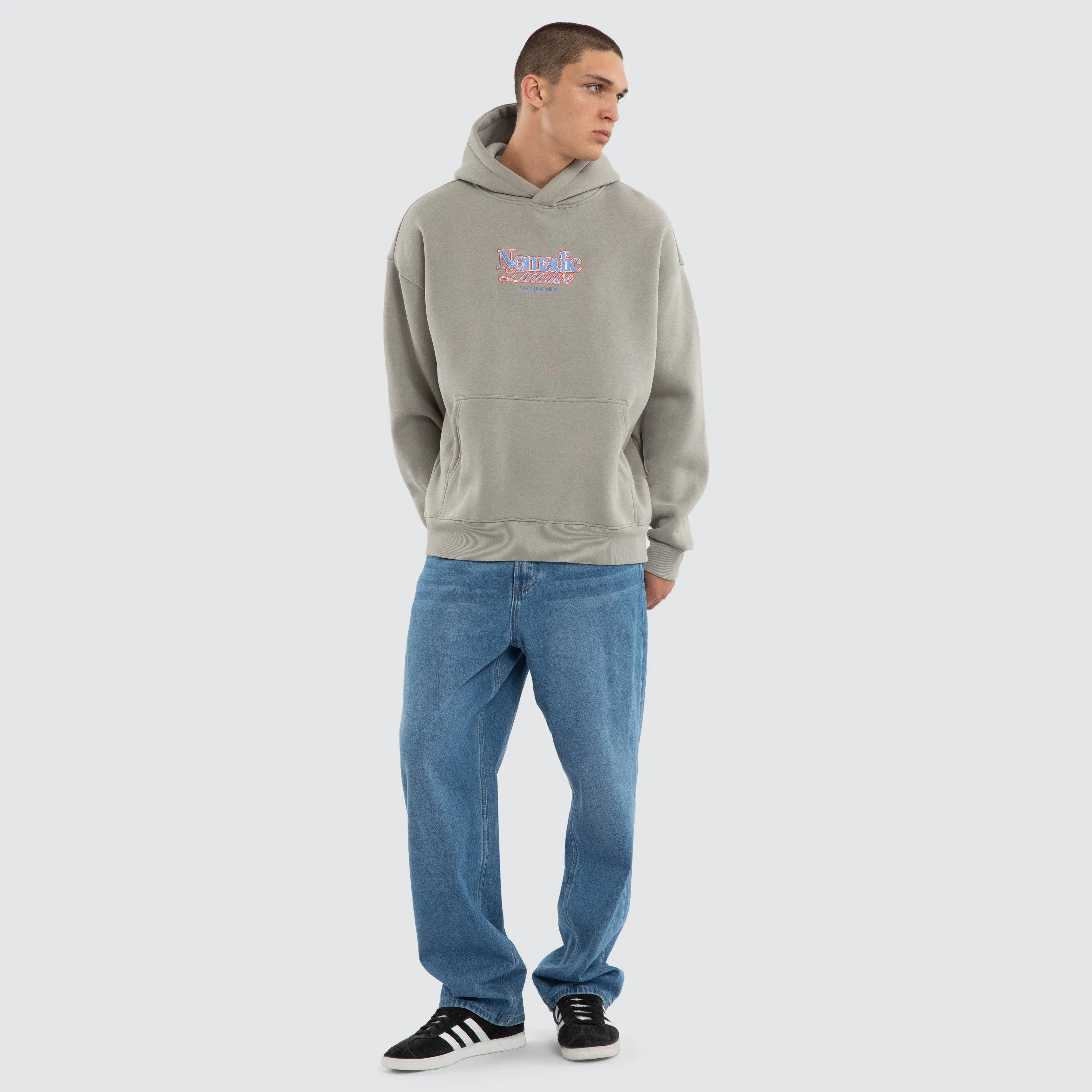Unwind Oversized Hoodie Wild Dove sold by Neverland product image thumbnail 5