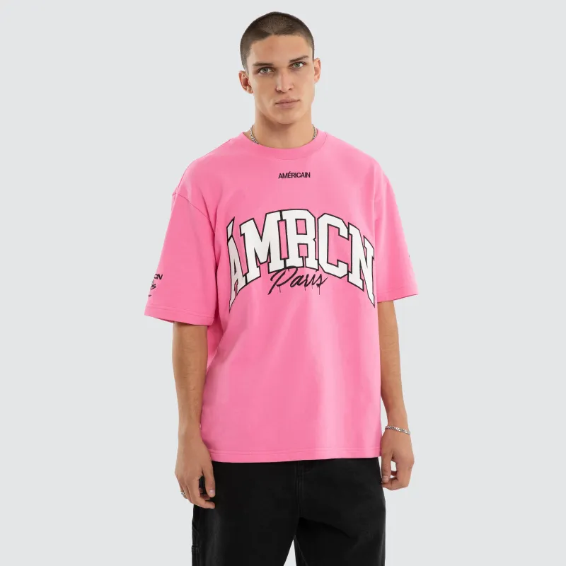 Giants Loopback Oversized Tee Pink made by Neverland