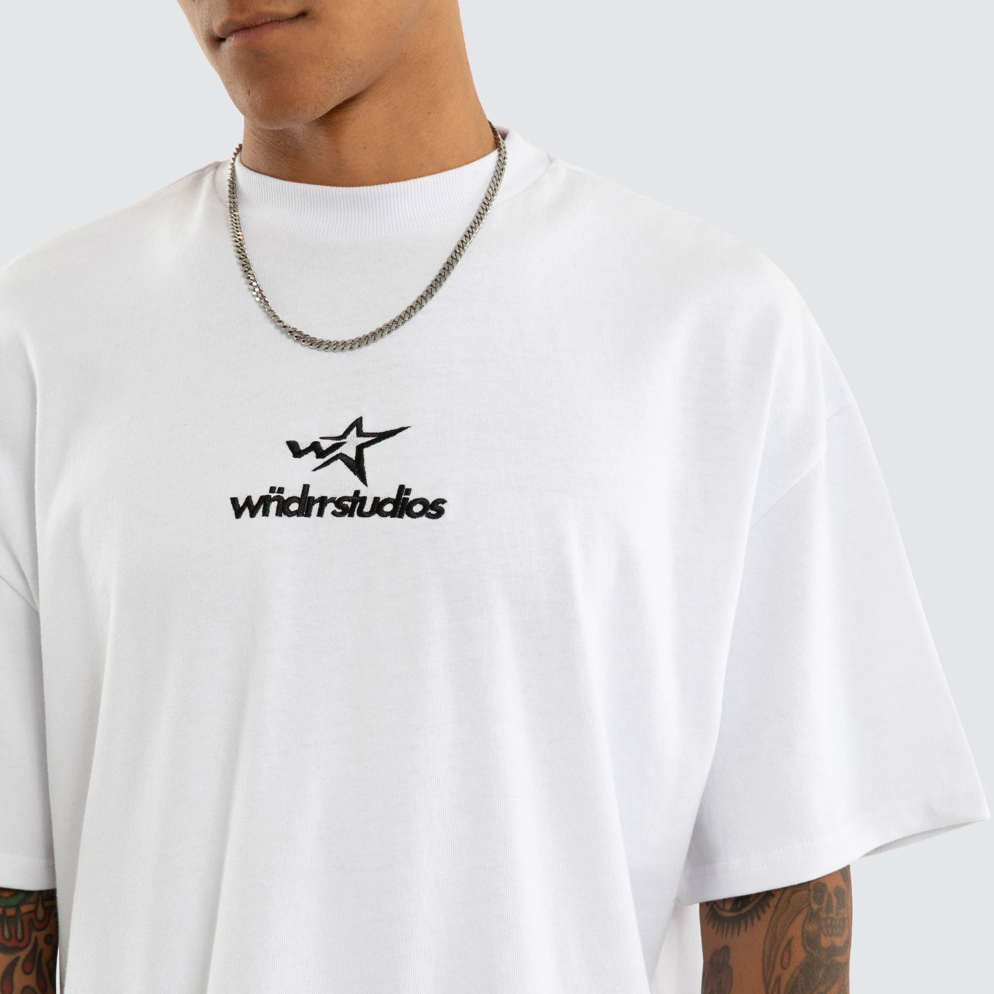 Stxrhaus Heavy Weight Tee White sold by Neverland product image thumbnail 5