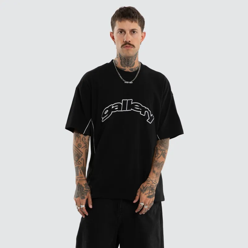 Abyss Raptor Tee Jet Black made by Neverland