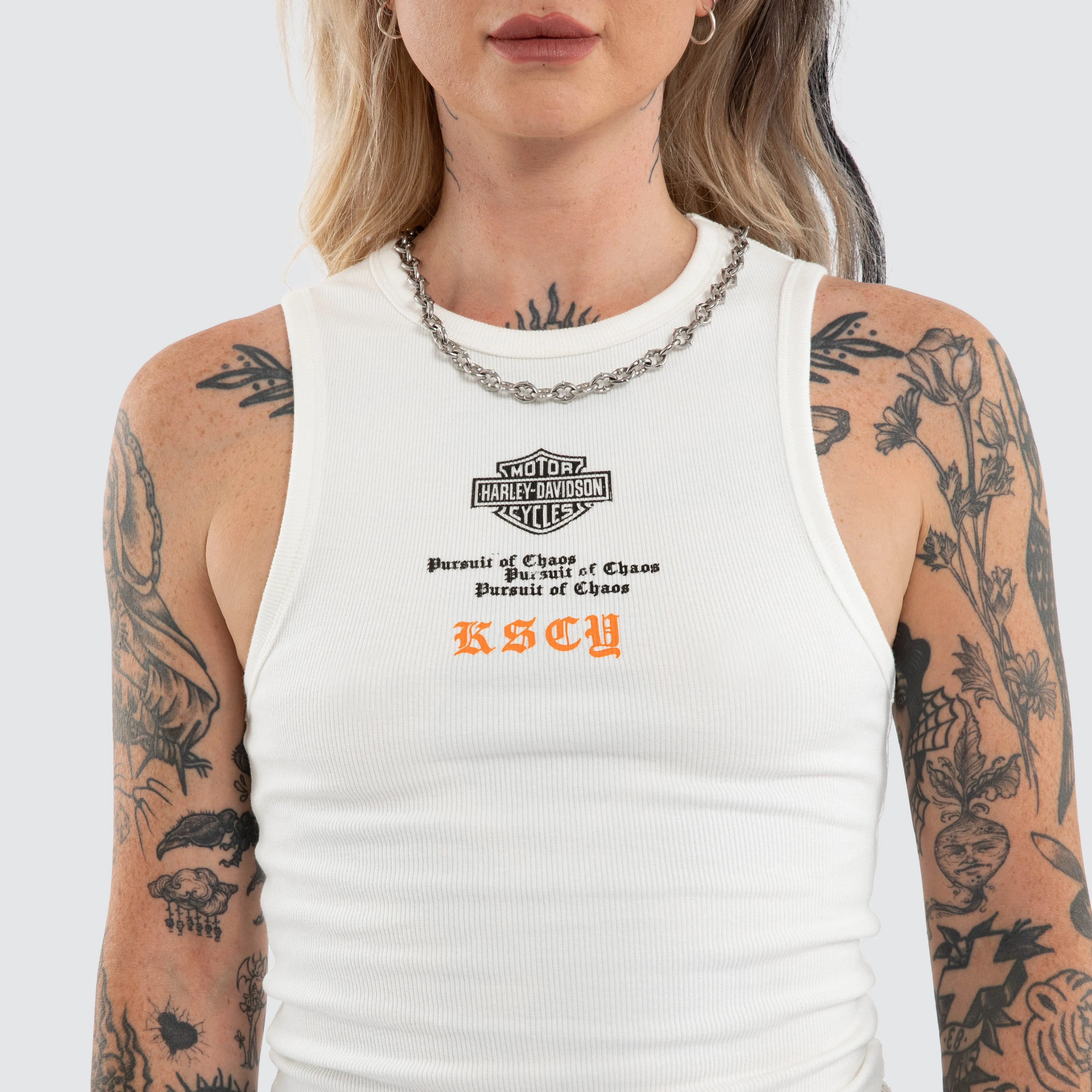 Tune Rib Tank Natural White sold by Neverland product image thumbnail 5