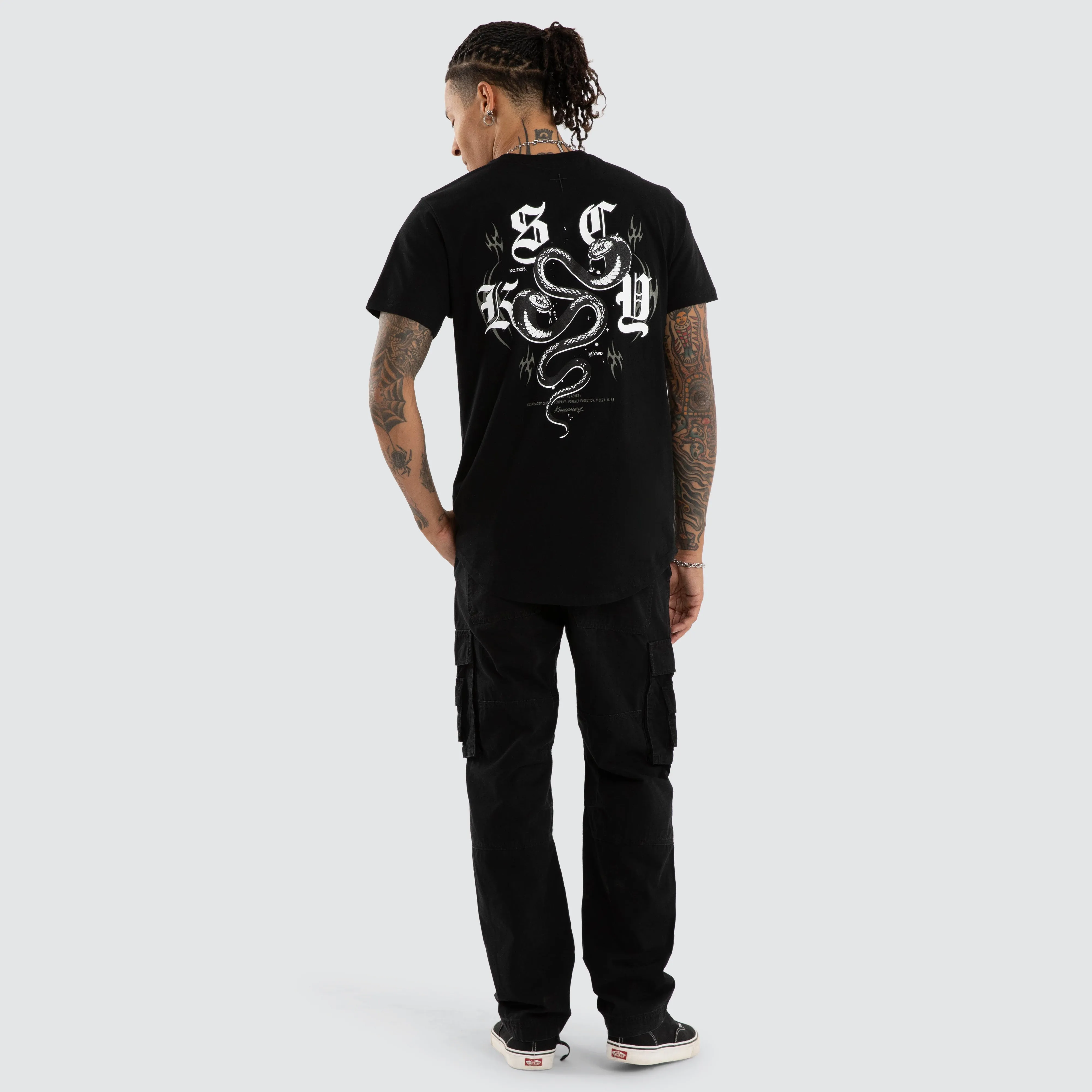 Cobra Dual Curve Tee Jet Black sold by Neverland product image thumbnail 4