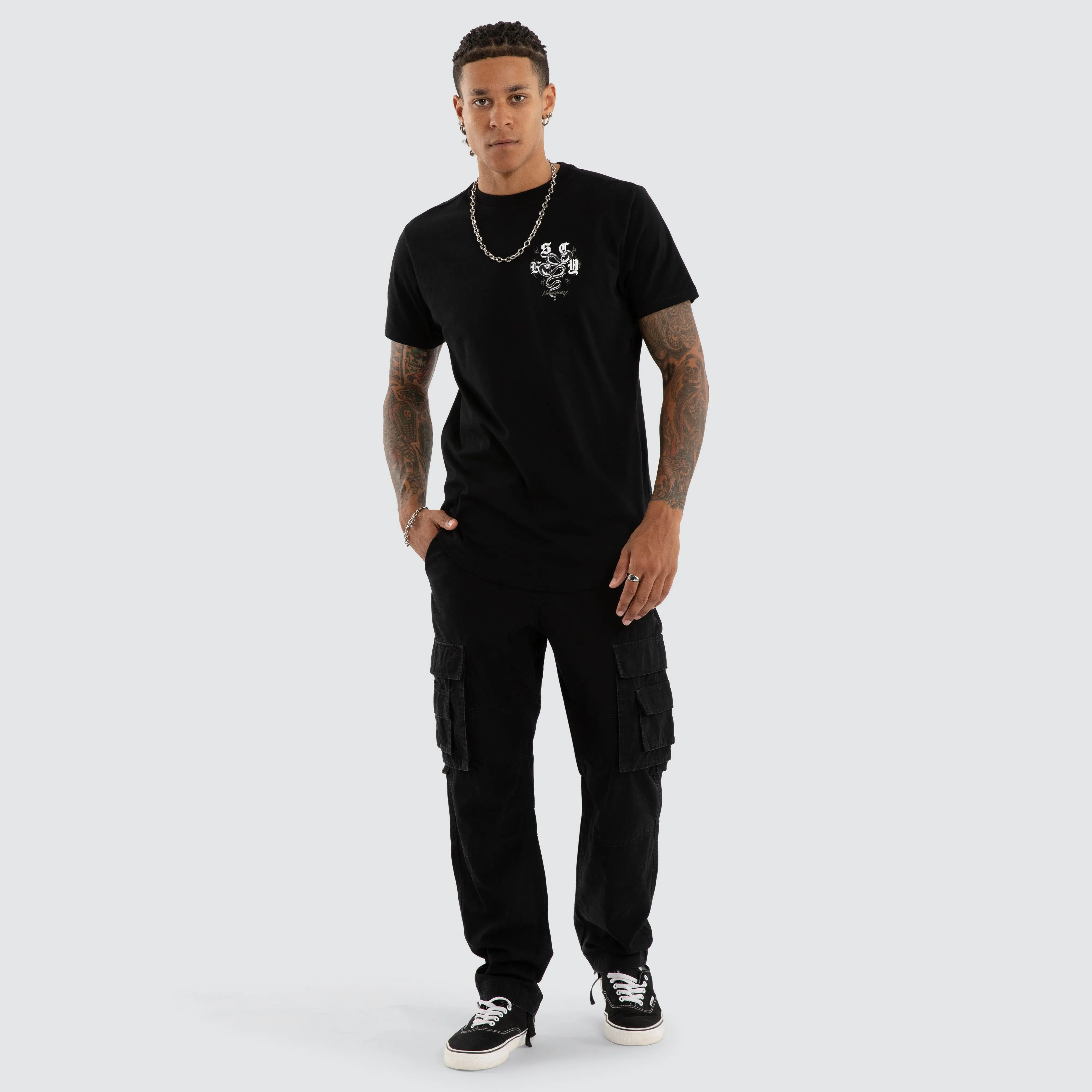 Cobra Dual Curve Tee Jet Black sold by Neverland product image thumbnail 2