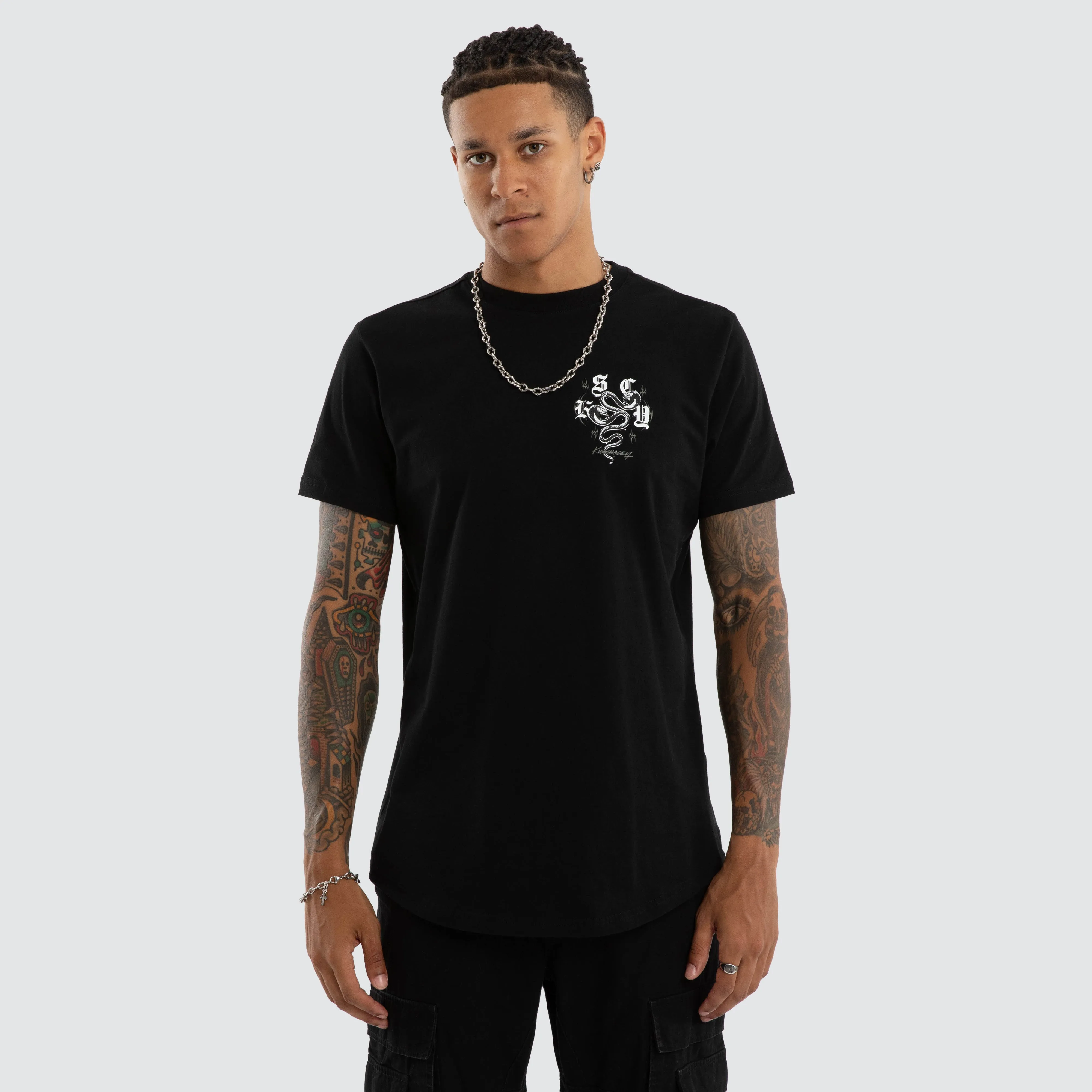 Cobra Dual Curve Tee Jet Black sold by Neverland product image thumbnail 3