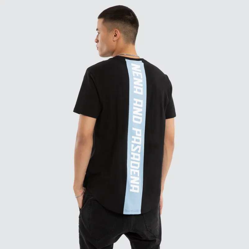 Synergy Dual Curved Tee Jet Black sold by Neverland