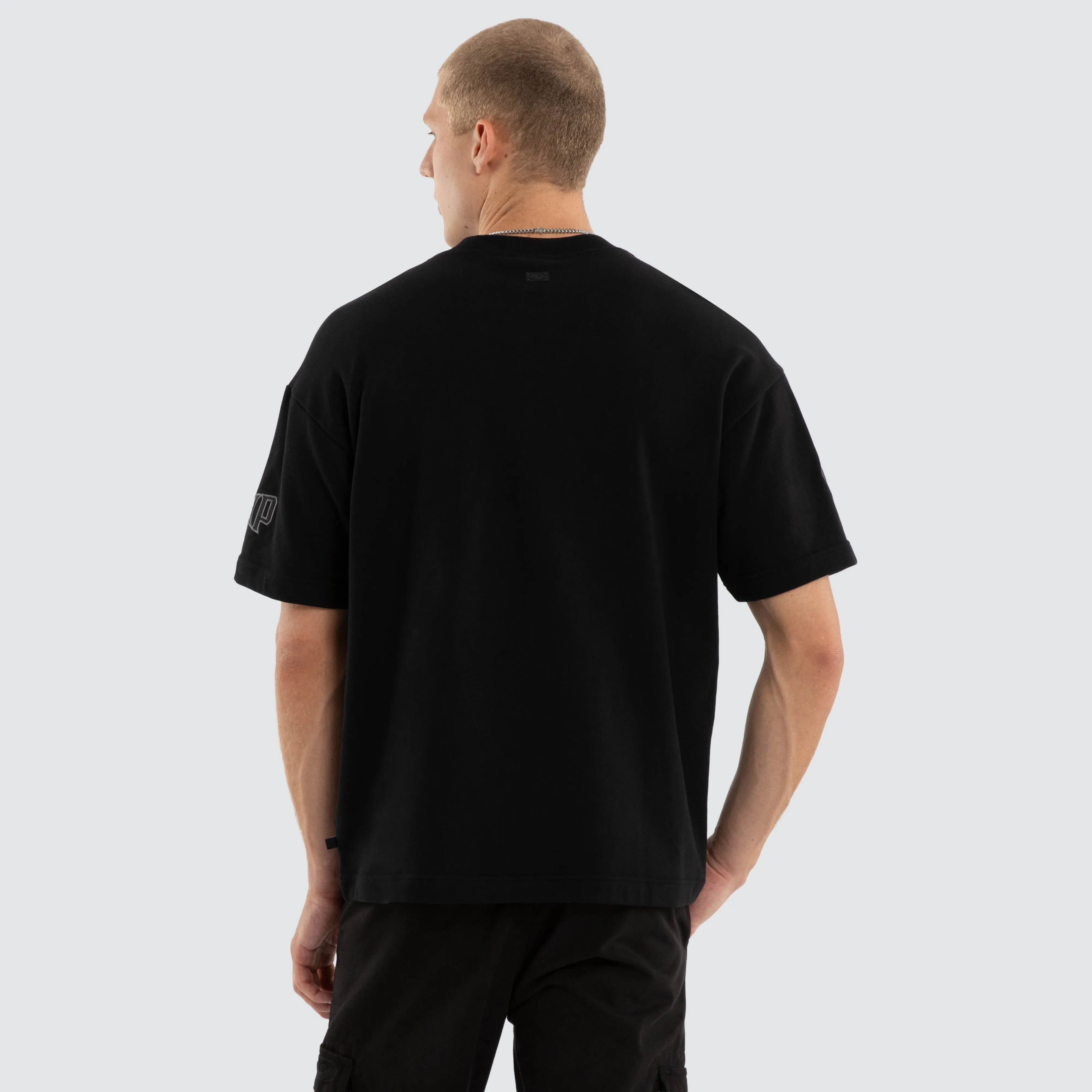 Carlton Blues AFL Perform Loopback Tee Jet Black sold by Neverland product image thumbnail 5