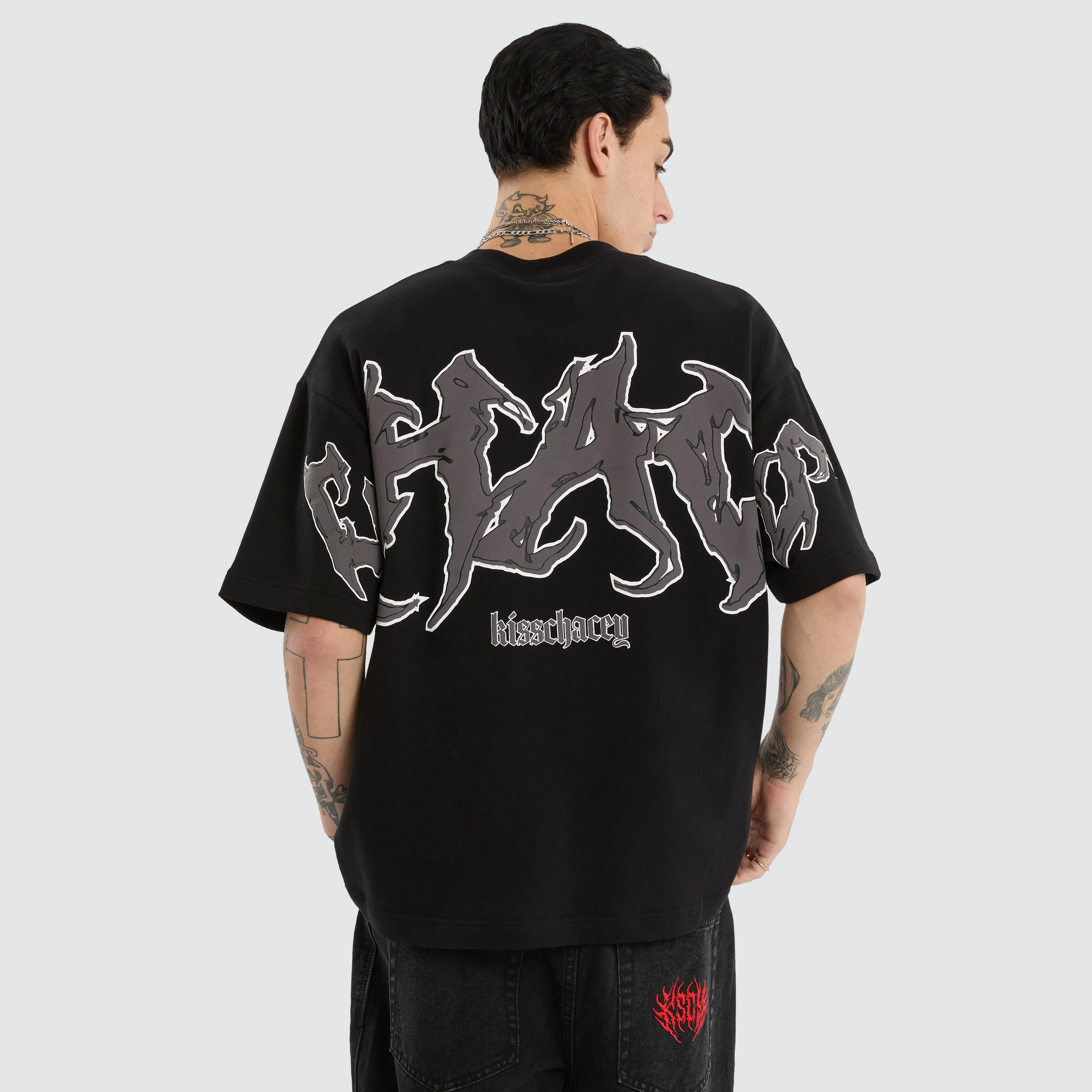 Melt Loopback Street Tee Jet Black sold by Neverland