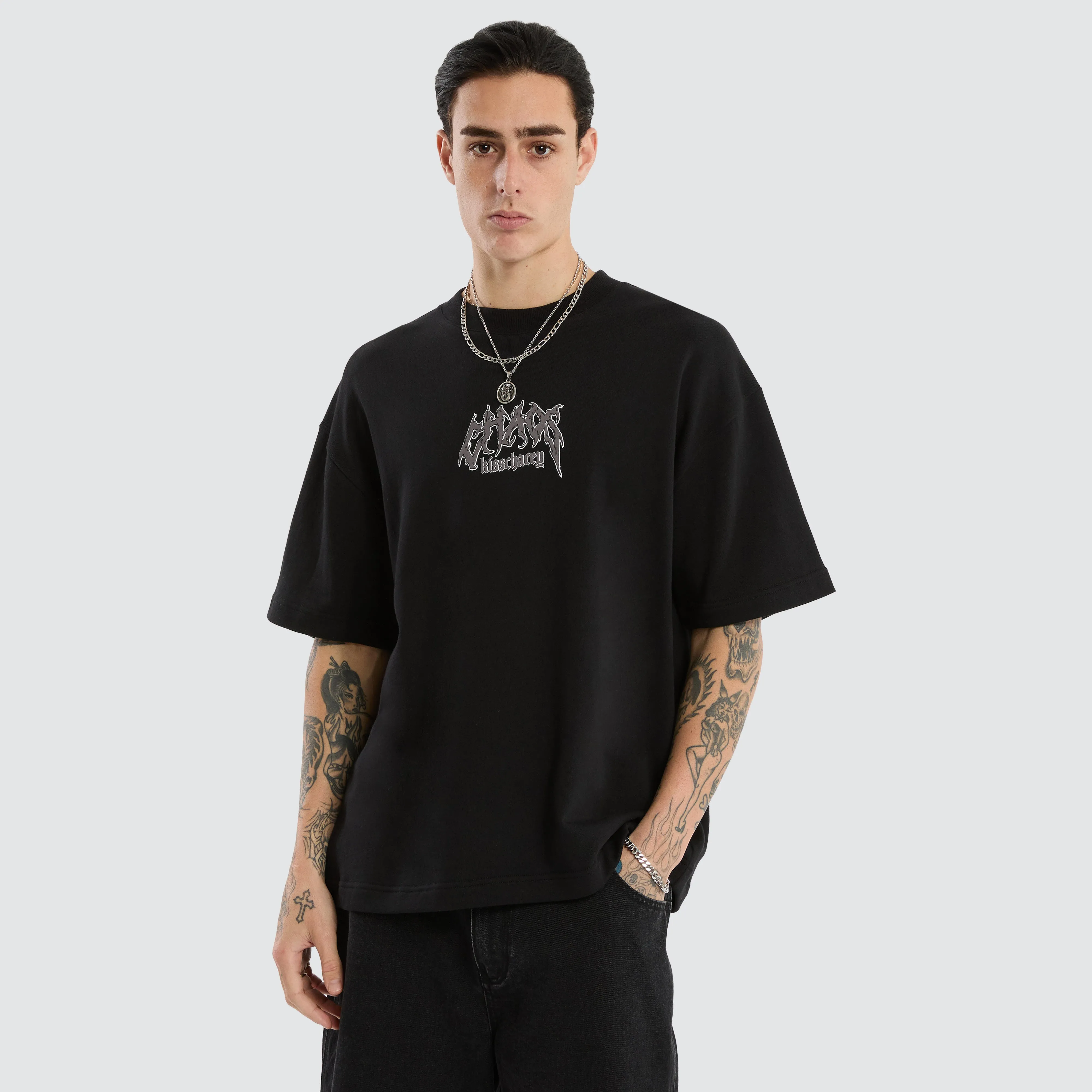 Melt Loopback Street Tee Jet Black sold by Neverland product image thumbnail 4