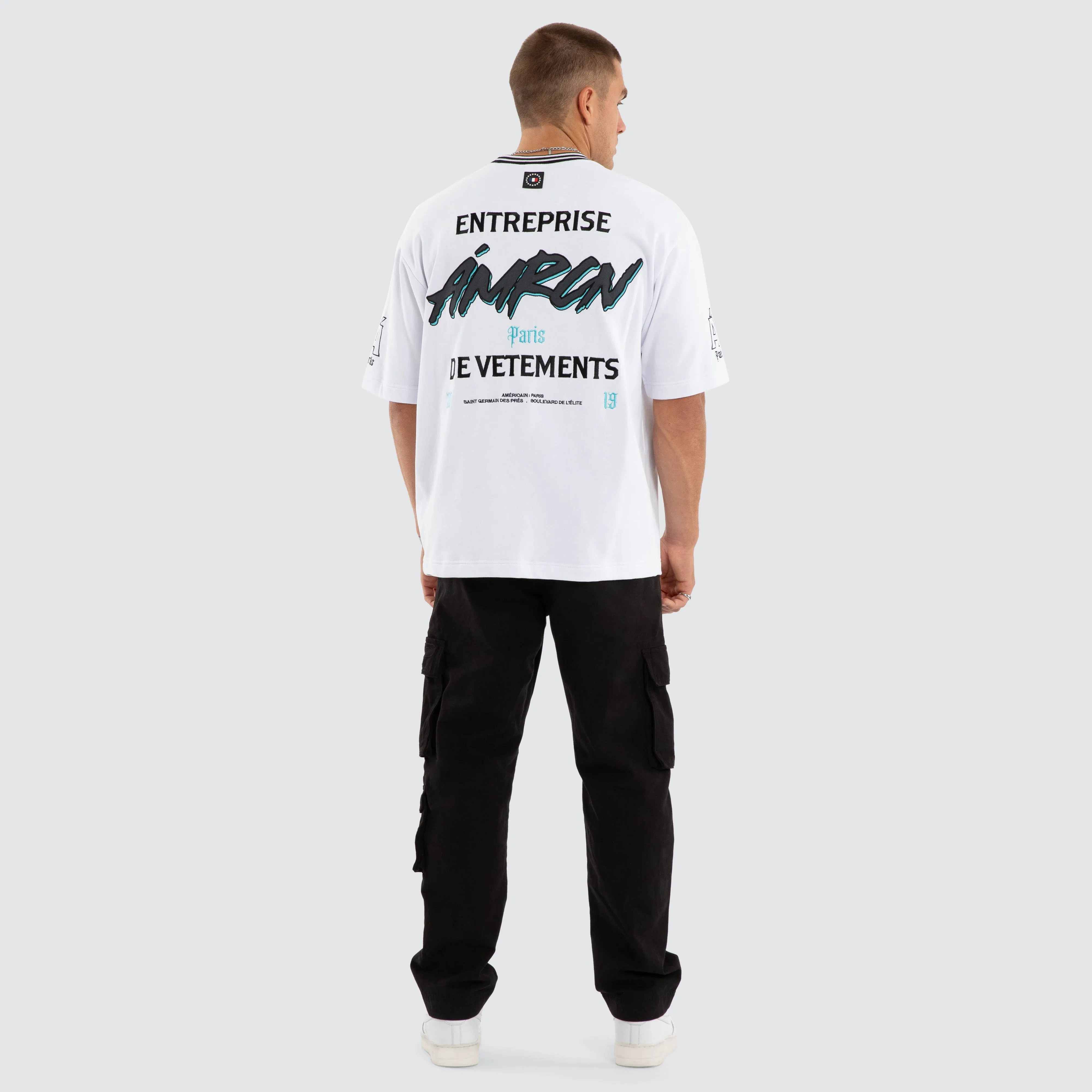 Fate Loopback Oversized Tee Optical White sold by Neverland product image thumbnail 5