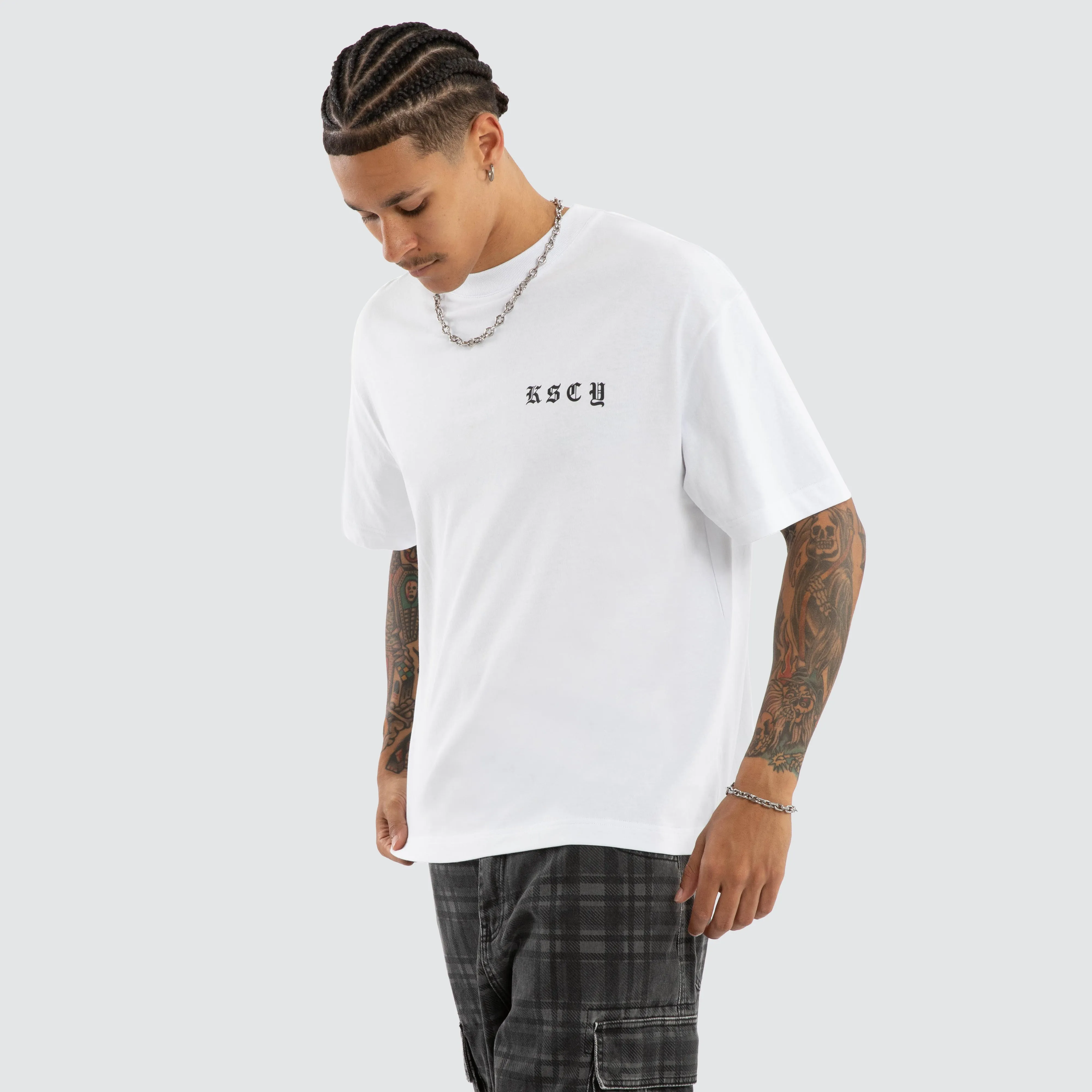Marked Street Tee Optical White sold by Neverland product image thumbnail 5