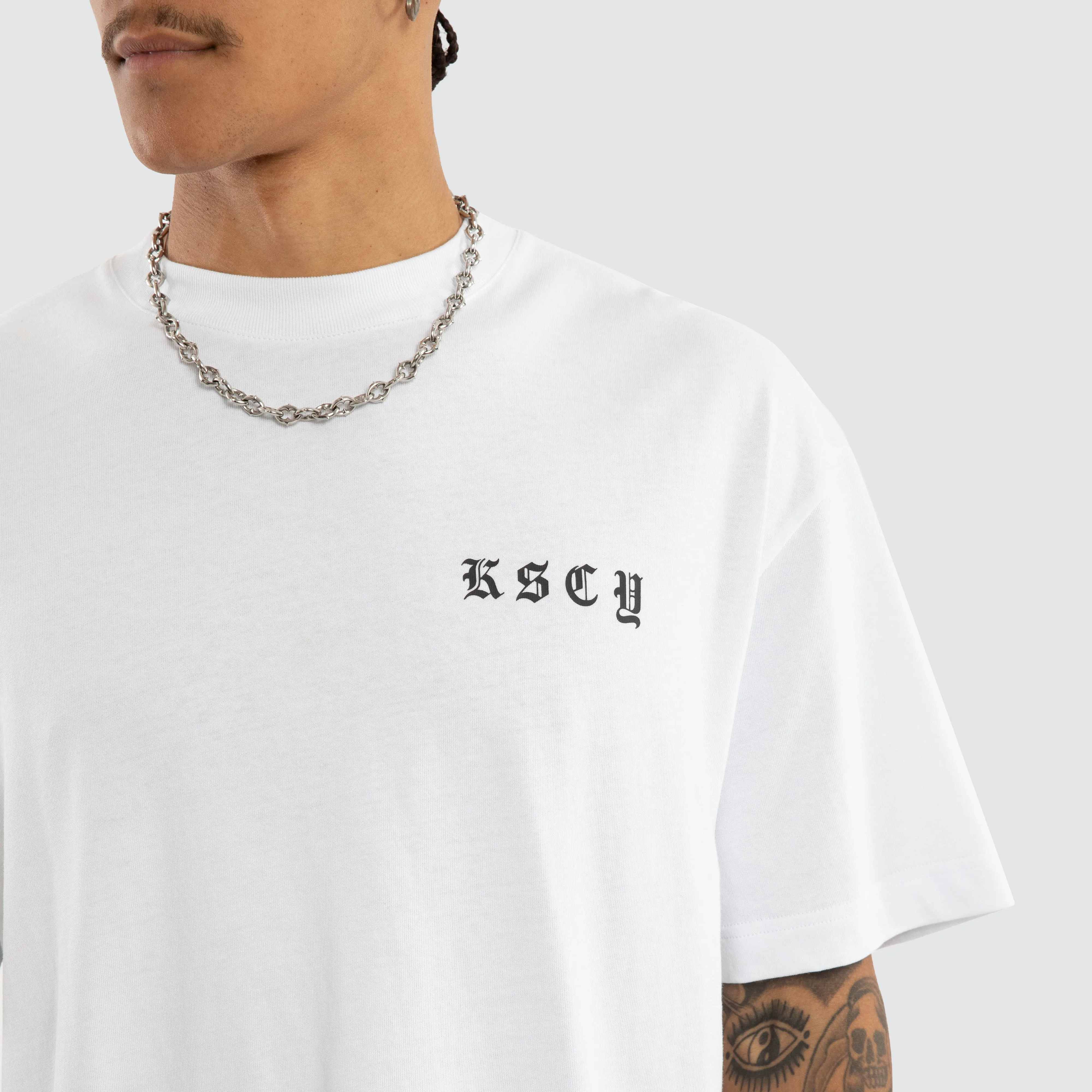 Marked Street Tee Optical White sold by Neverland product image thumbnail 4