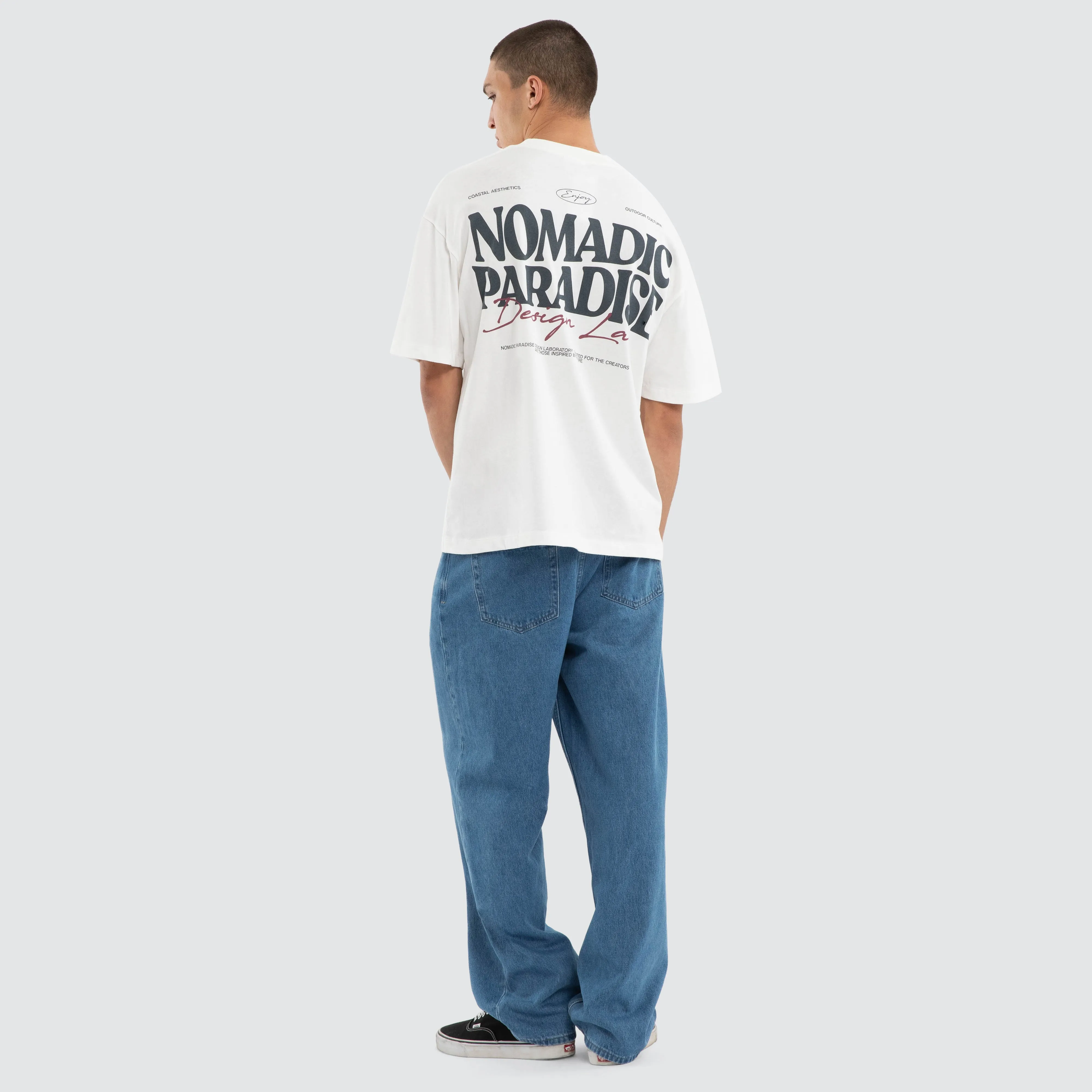 Hollow Street Tee Natural White sold by Neverland product image thumbnail 4