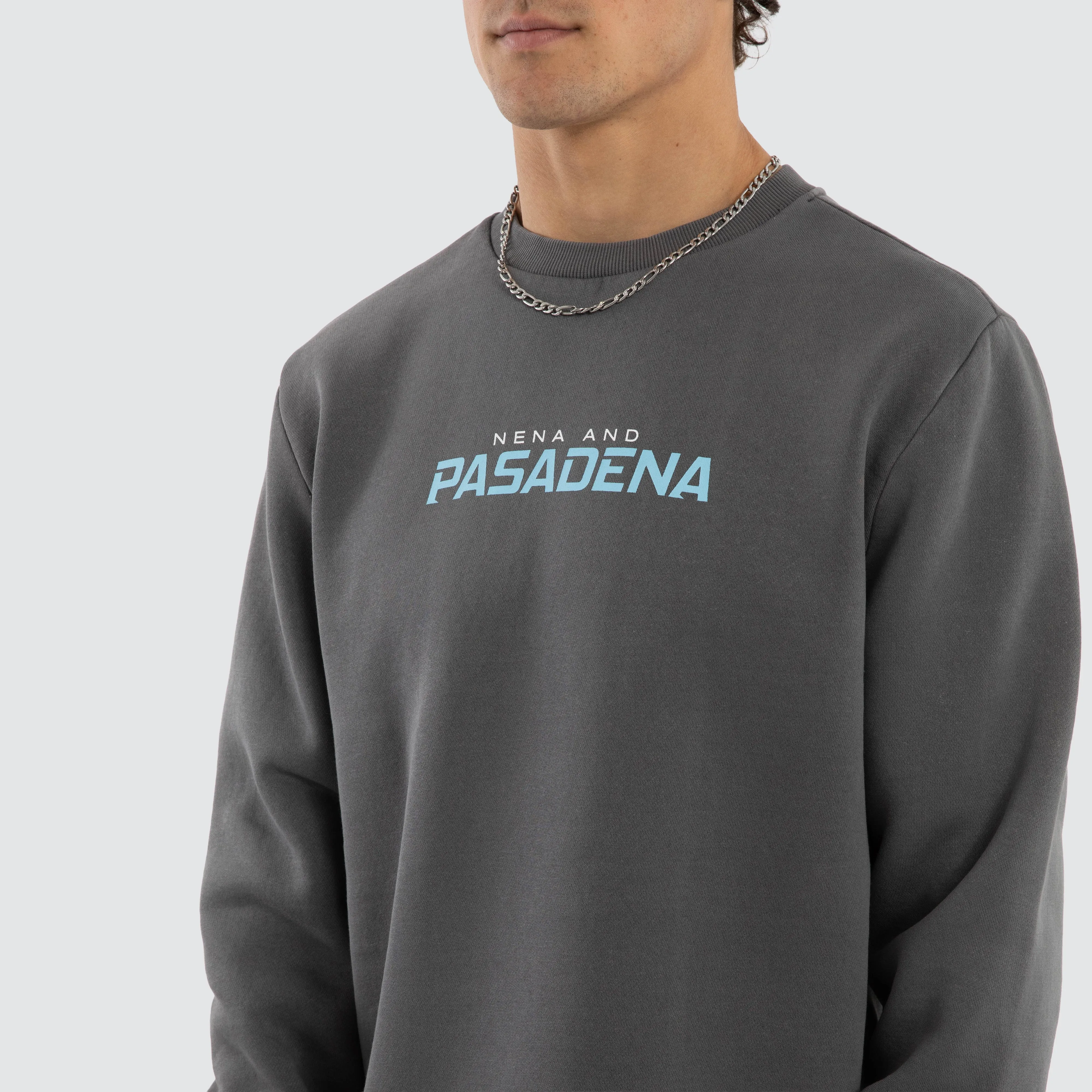 System Dual Curved Sweater Pigment Charcoal sold by Neverland product image thumbnail 4