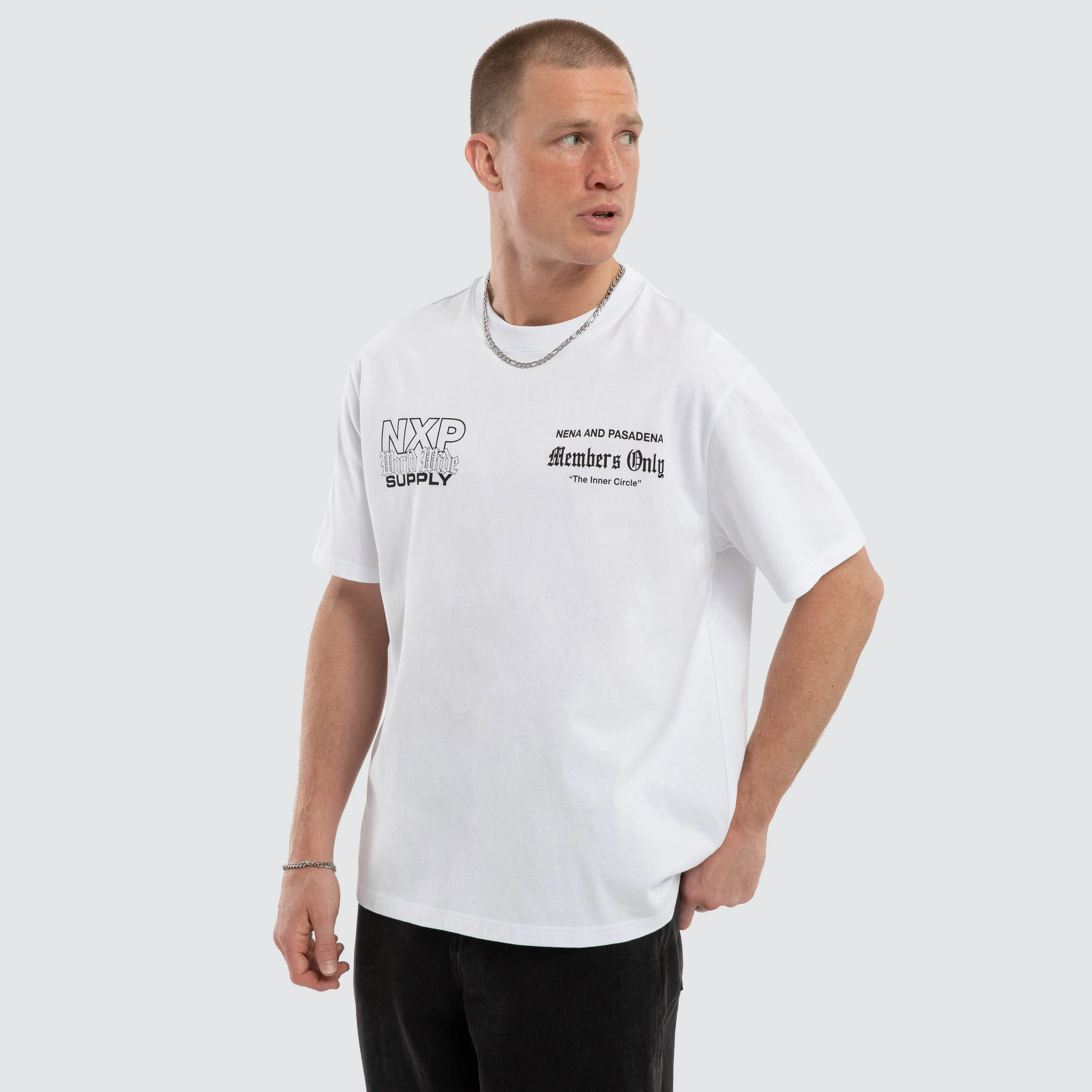 Dominant Classic Tee Optical White sold by Neverland product image thumbnail 3