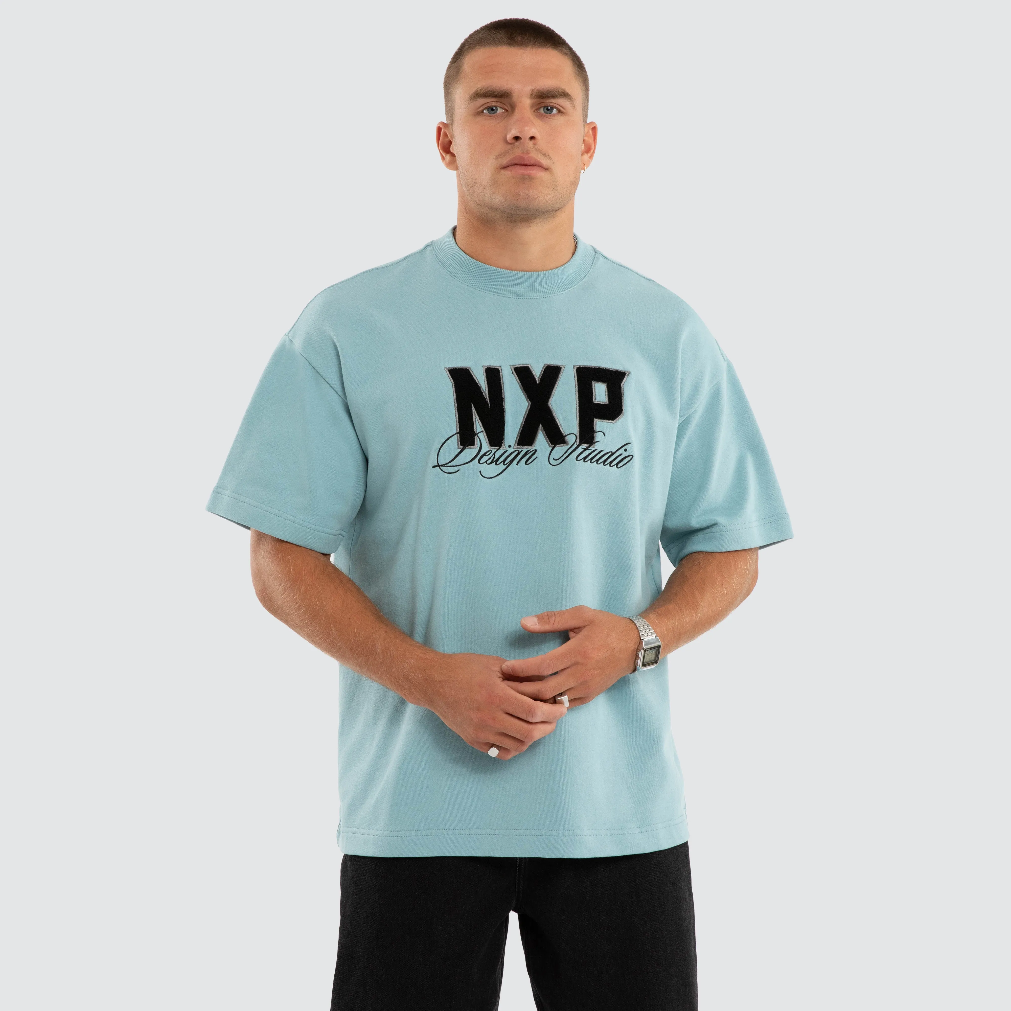 Dwell Loopback Raptor Tee Cameo sold by Neverland product image thumbnail 4