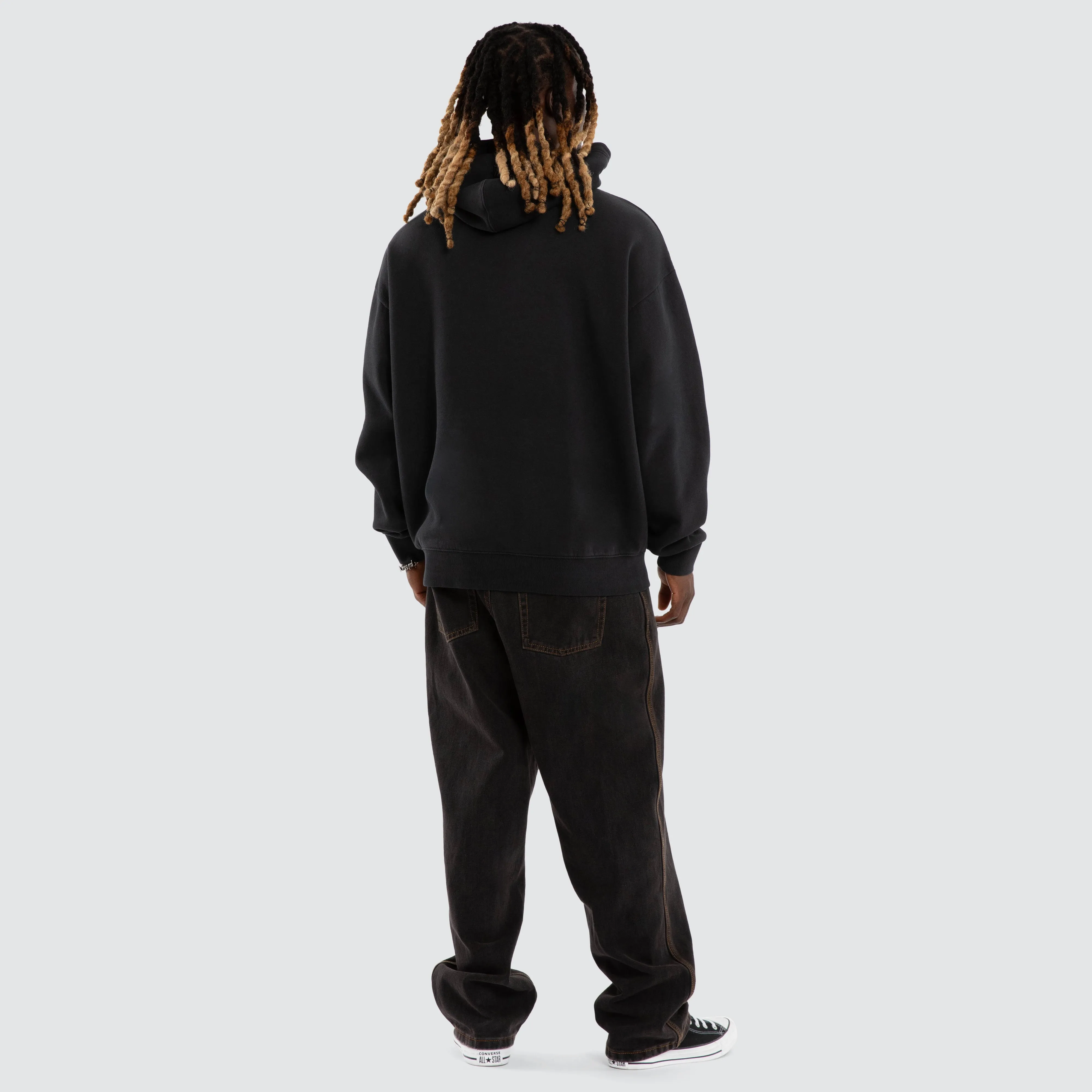 Scratch Oversized Hoodie Pigment Anthracite sold by Neverland product image thumbnail 2