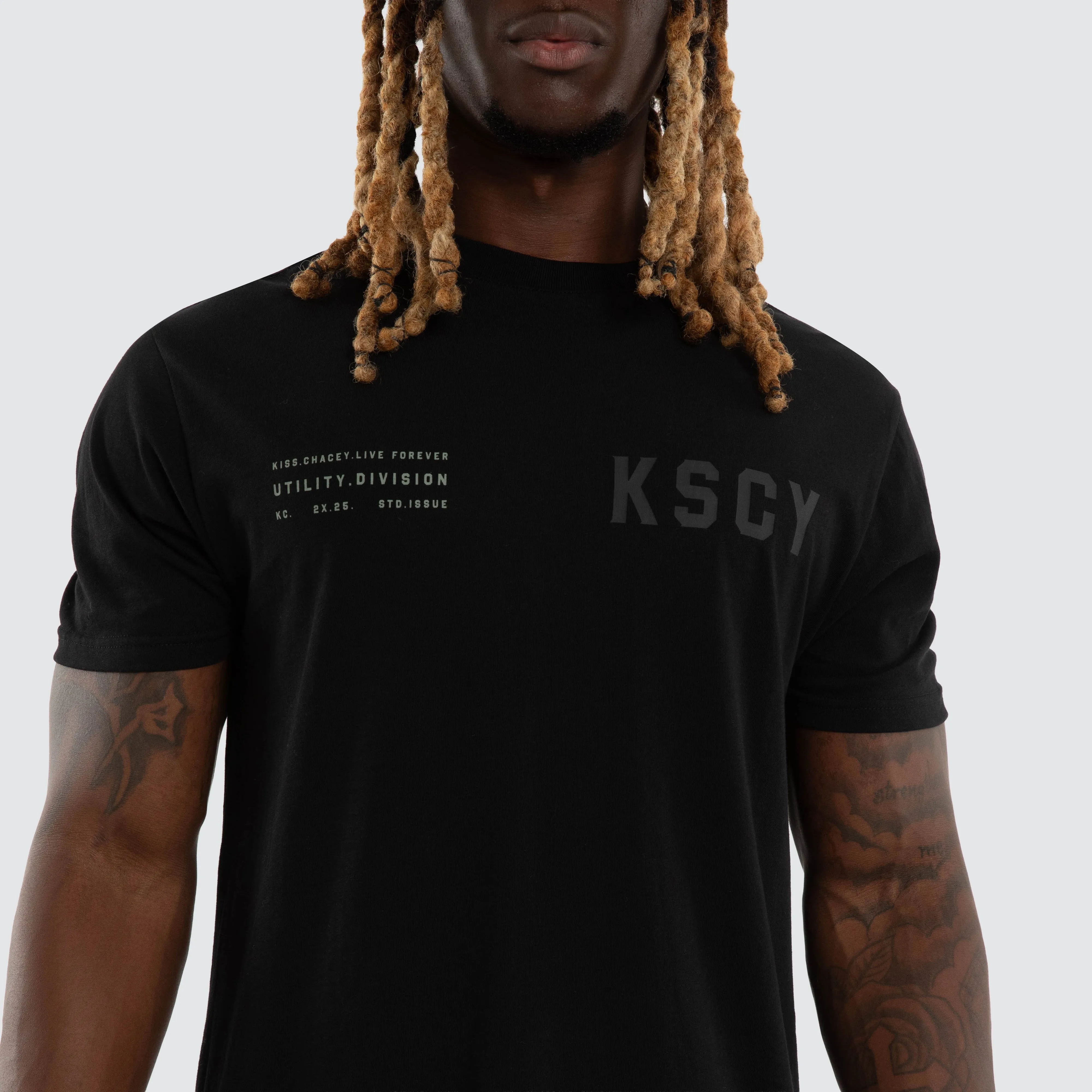 Existence Dual Curved Tee Jet Black sold by Neverland product image thumbnail 4