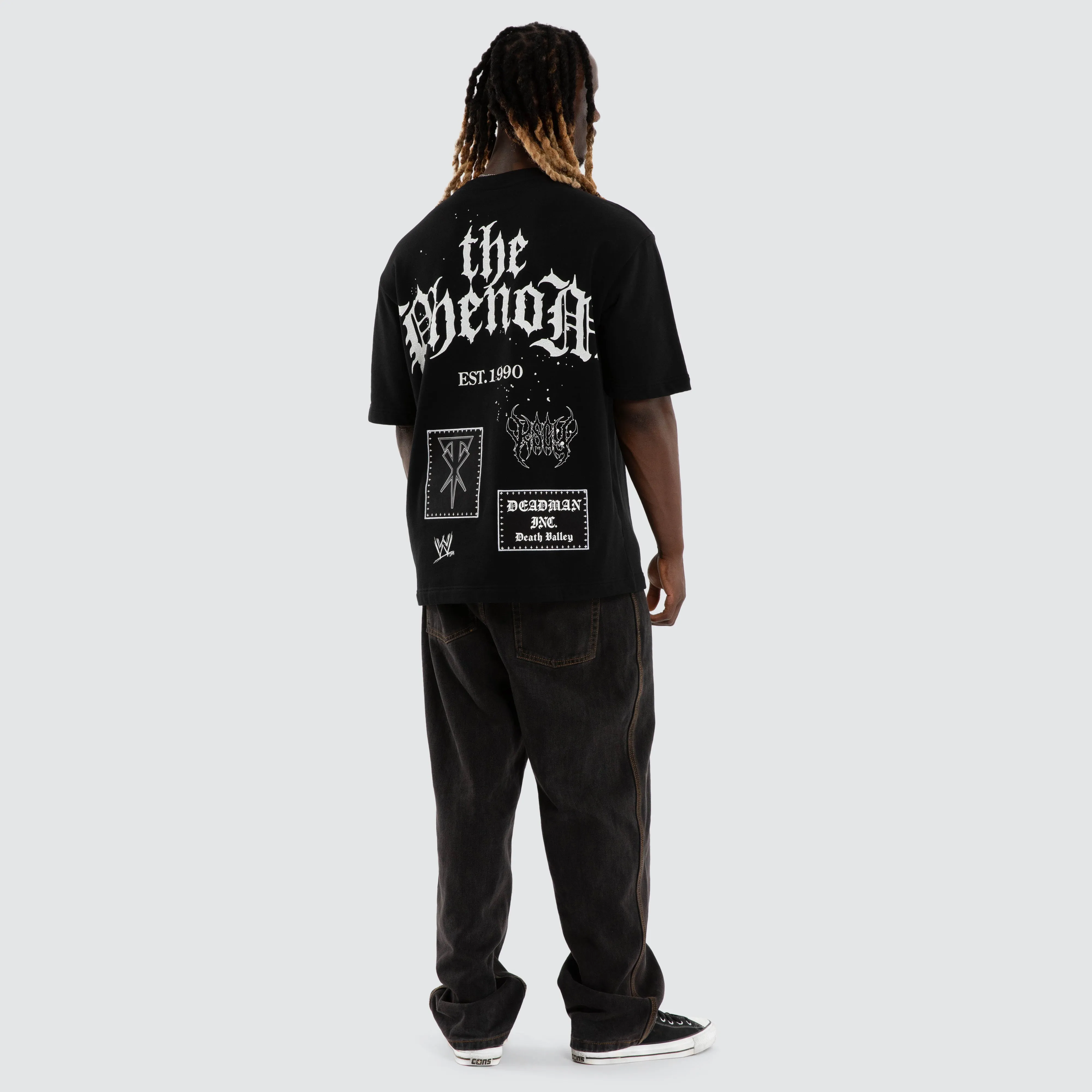 The Undertaker Casket Oversized Tee Jet Black sold by Neverland product image thumbnail 5
