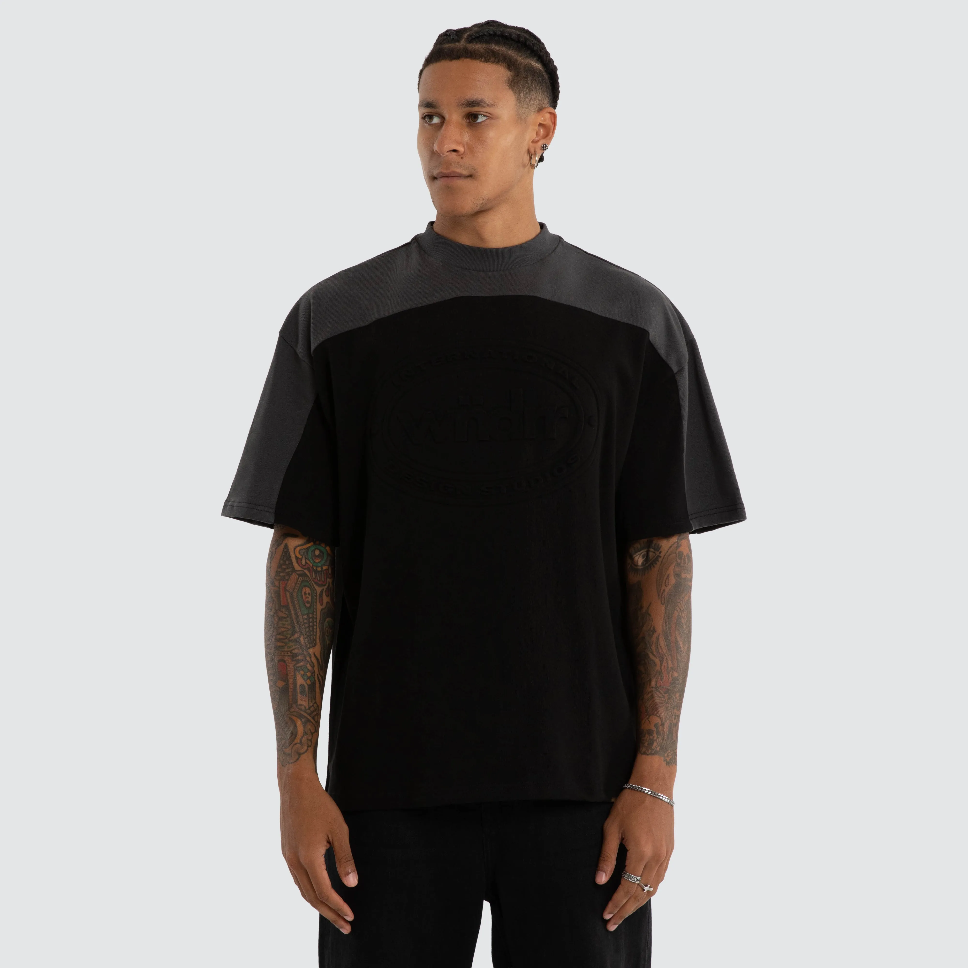 Credit Panel Heavy Weight Tee Black sold by Neverland