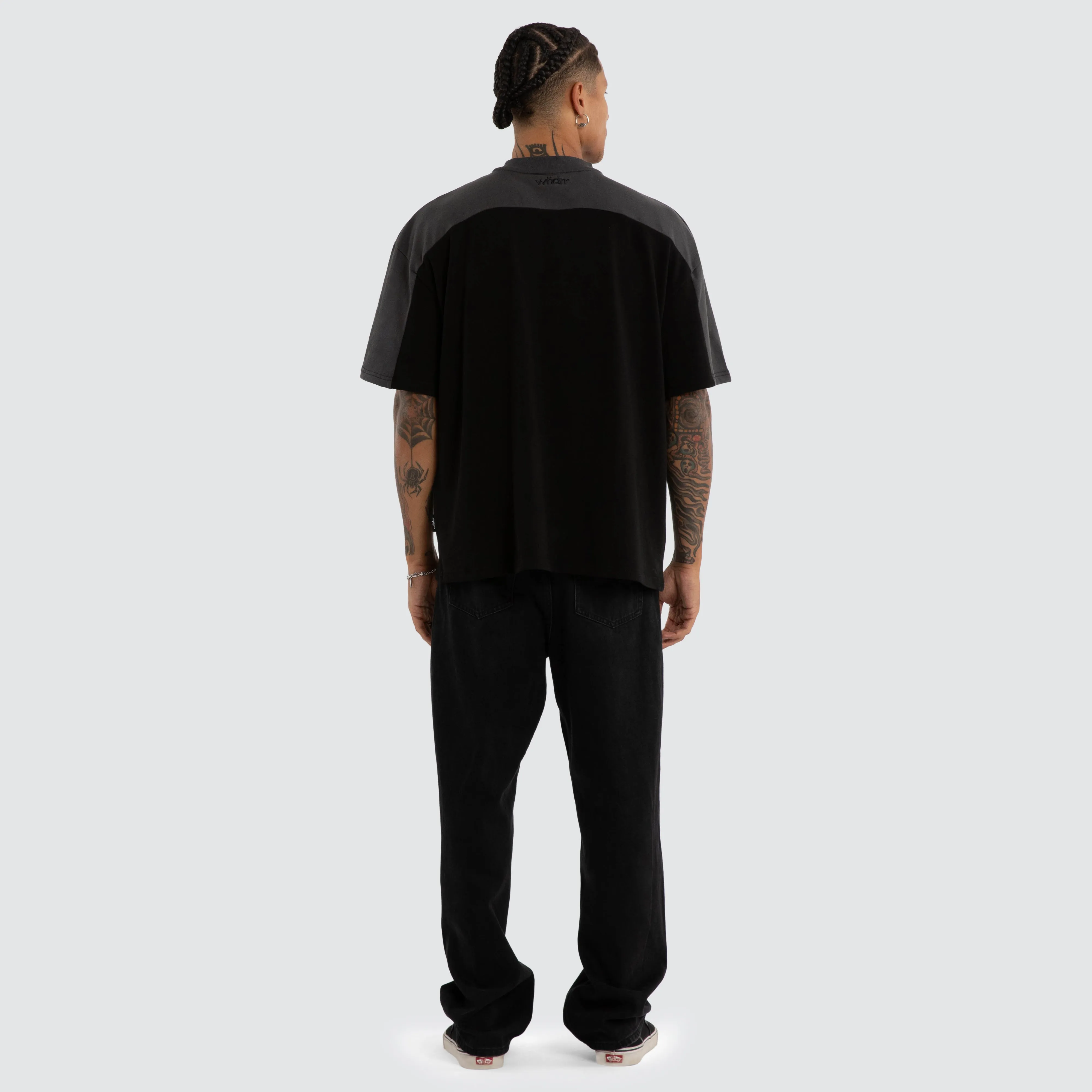 Credit Panel Heavy Weight Tee Black sold by Neverland product image thumbnail 2