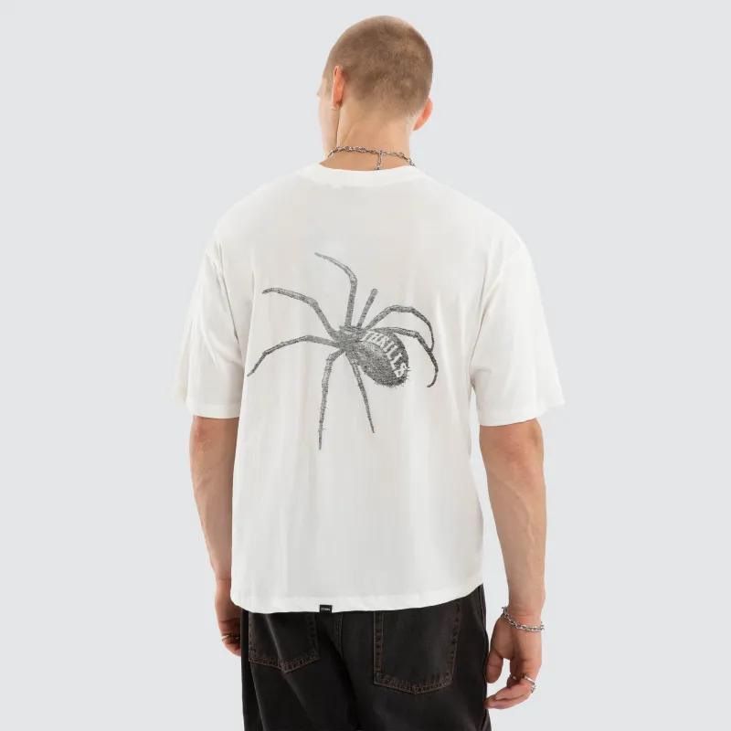 Deceitful Box Fit Tee Dirty White made by Thrills