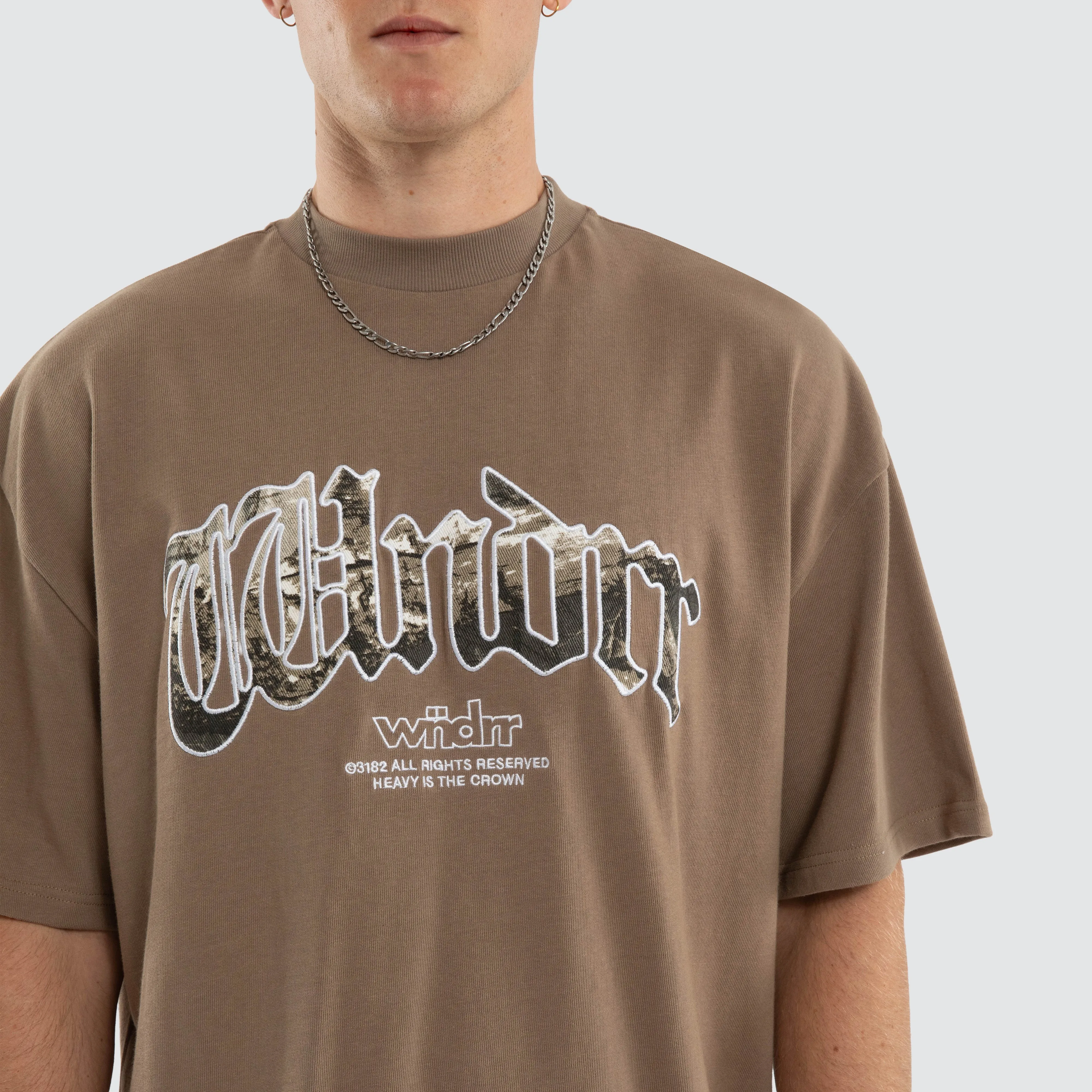 Rogue Heavy Weight Tee Taupe sold by Neverland product image thumbnail 4