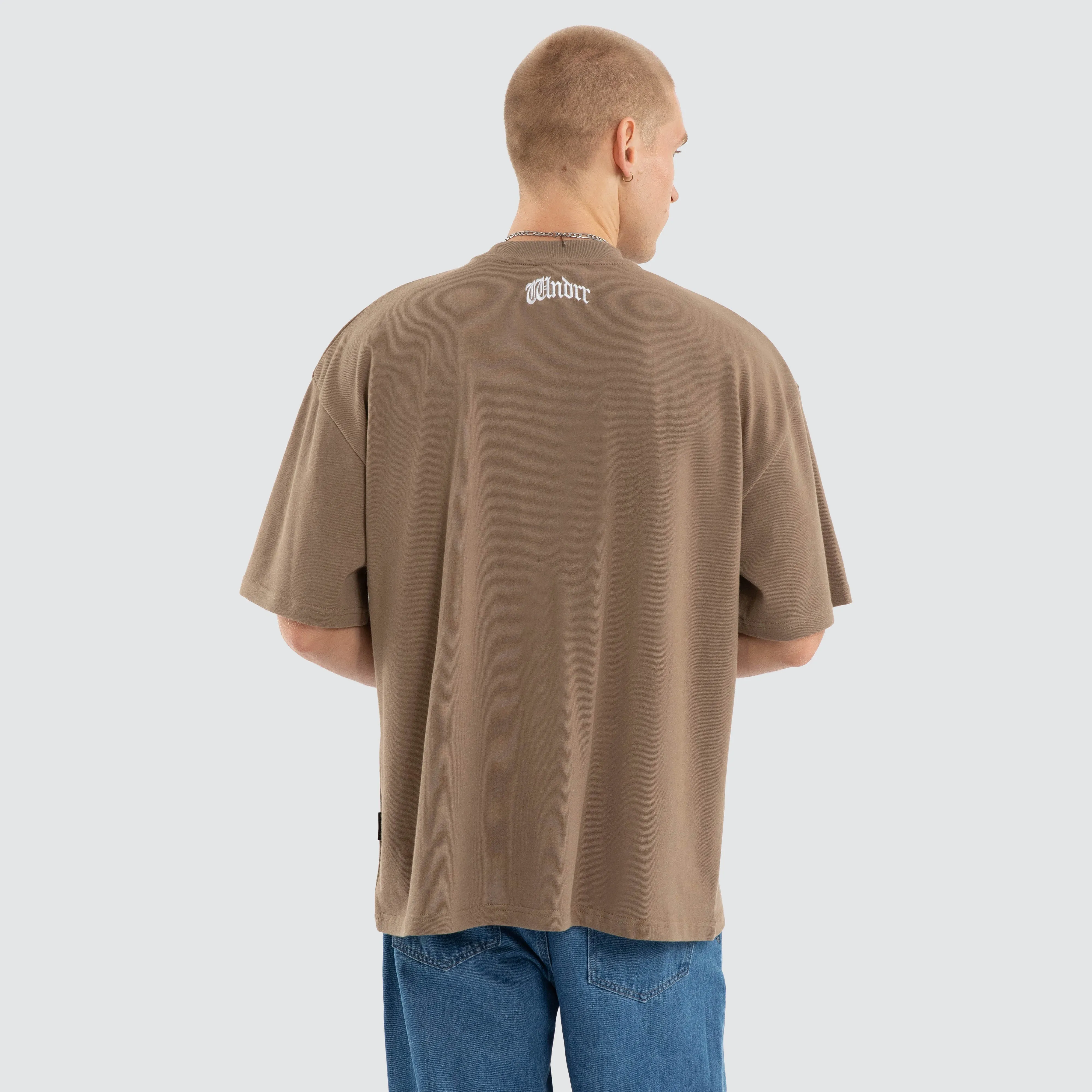 Rogue Heavy Weight Tee Taupe sold by Neverland product image thumbnail 5