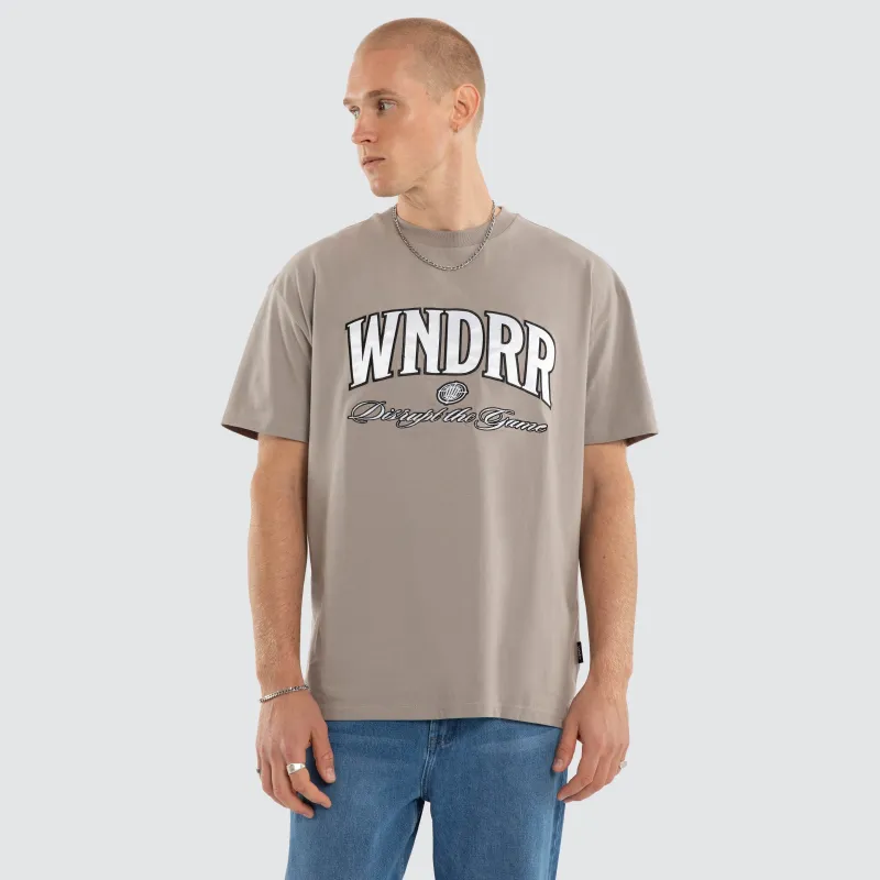Target Box Fit Tee Moon Grey made by WNDRR