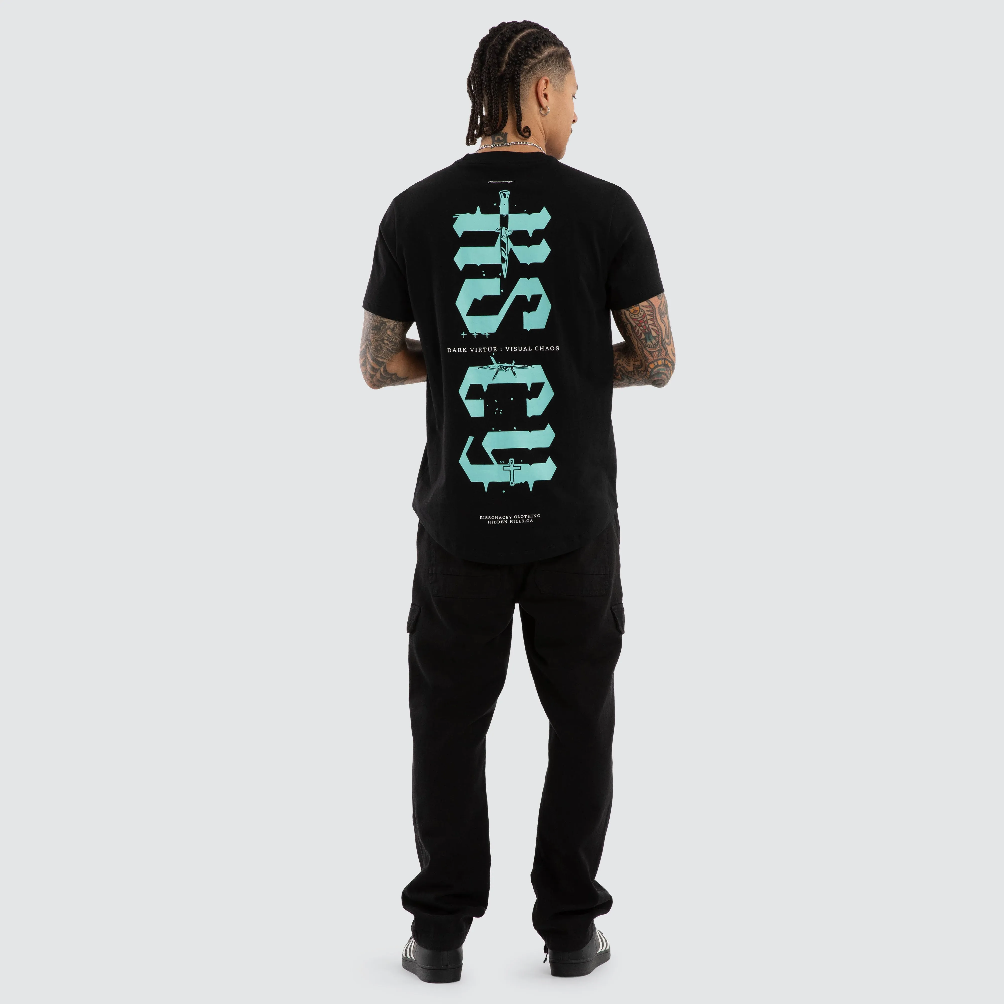 Exist Dual Curved Tee Jet Black sold by Neverland product image thumbnail 5