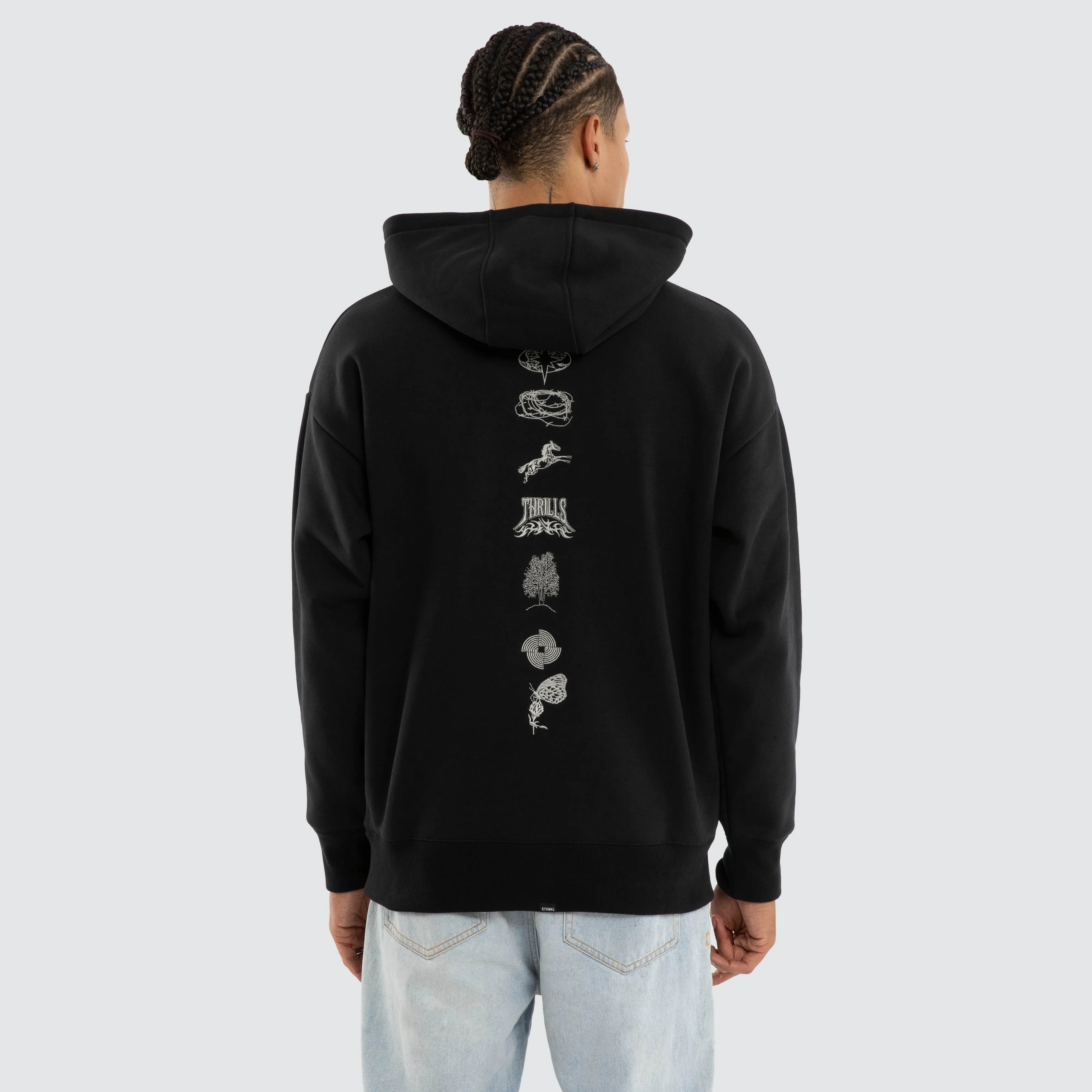 What We Believe Embro Hoodie Black sold by Neverland product image thumbnail 4