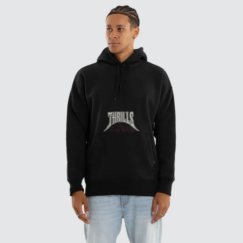 What We Believe Embro Hoodie Black made by Thrills
