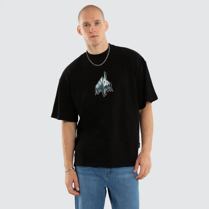 Phantom Heavy Weight Tee Black made by WNDRR