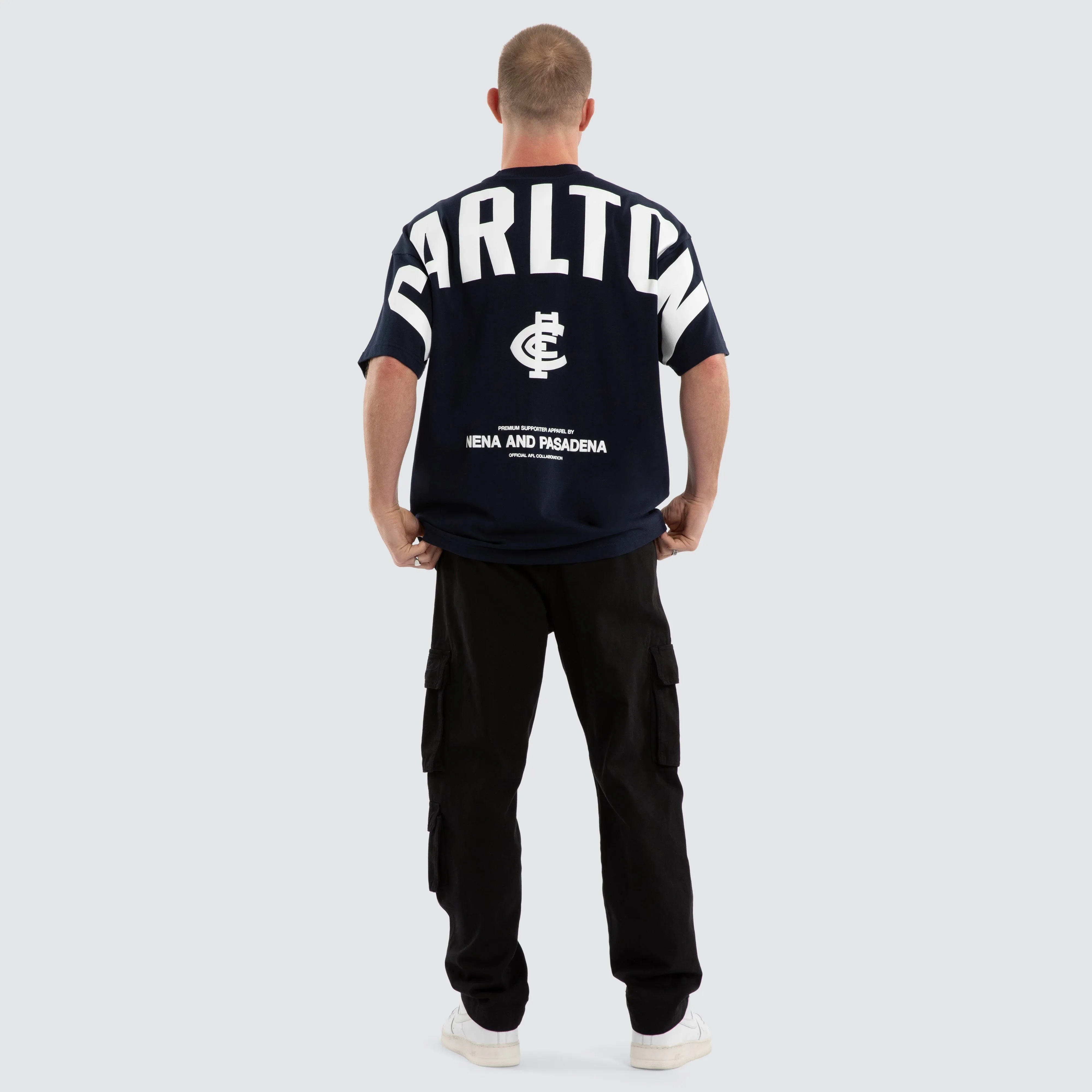 Carlton Blues AFL Archive Raptor Tee Navy sold by Neverland product image thumbnail 4