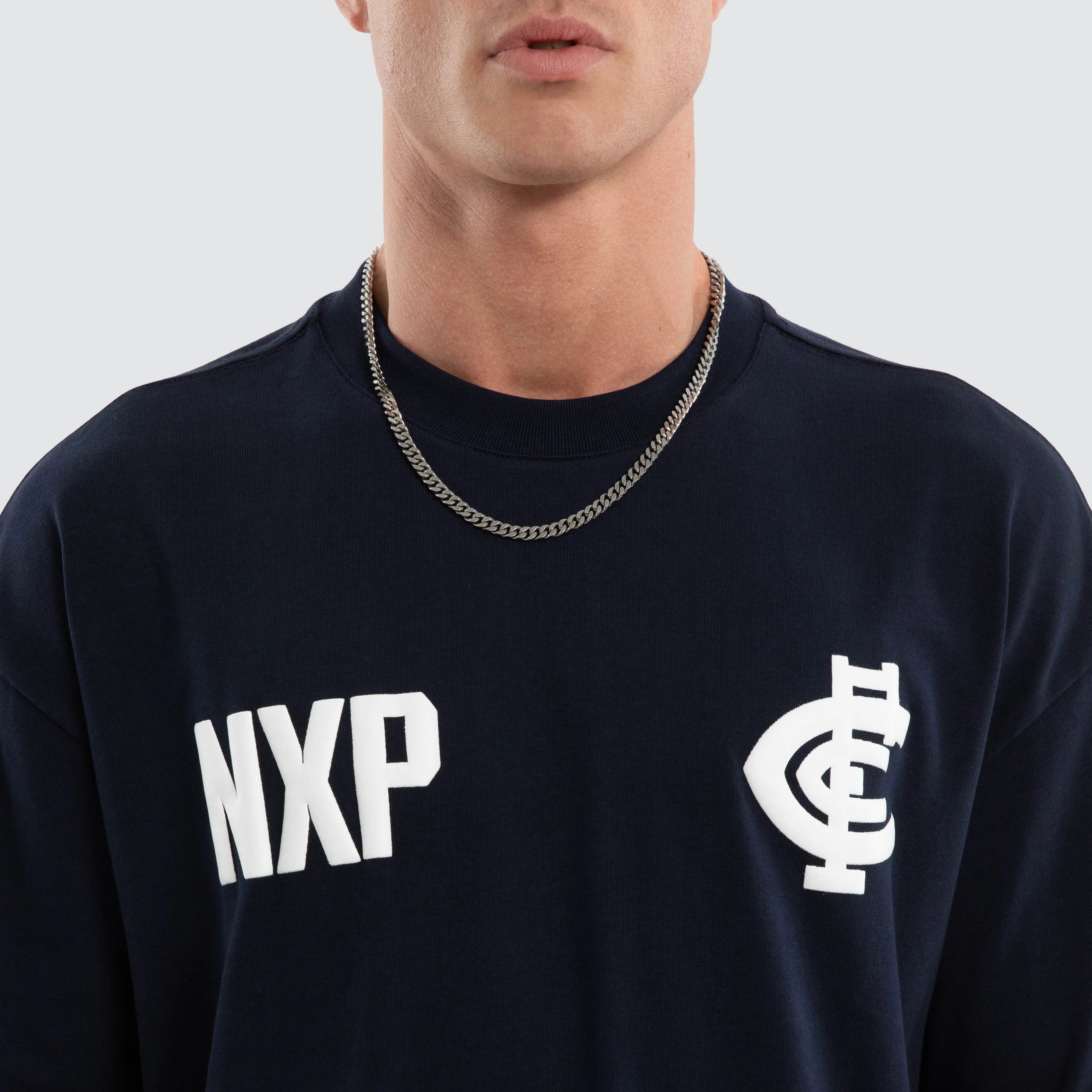 Carlton Blues AFL Archive Raptor Tee Navy sold by Neverland product image thumbnail 3