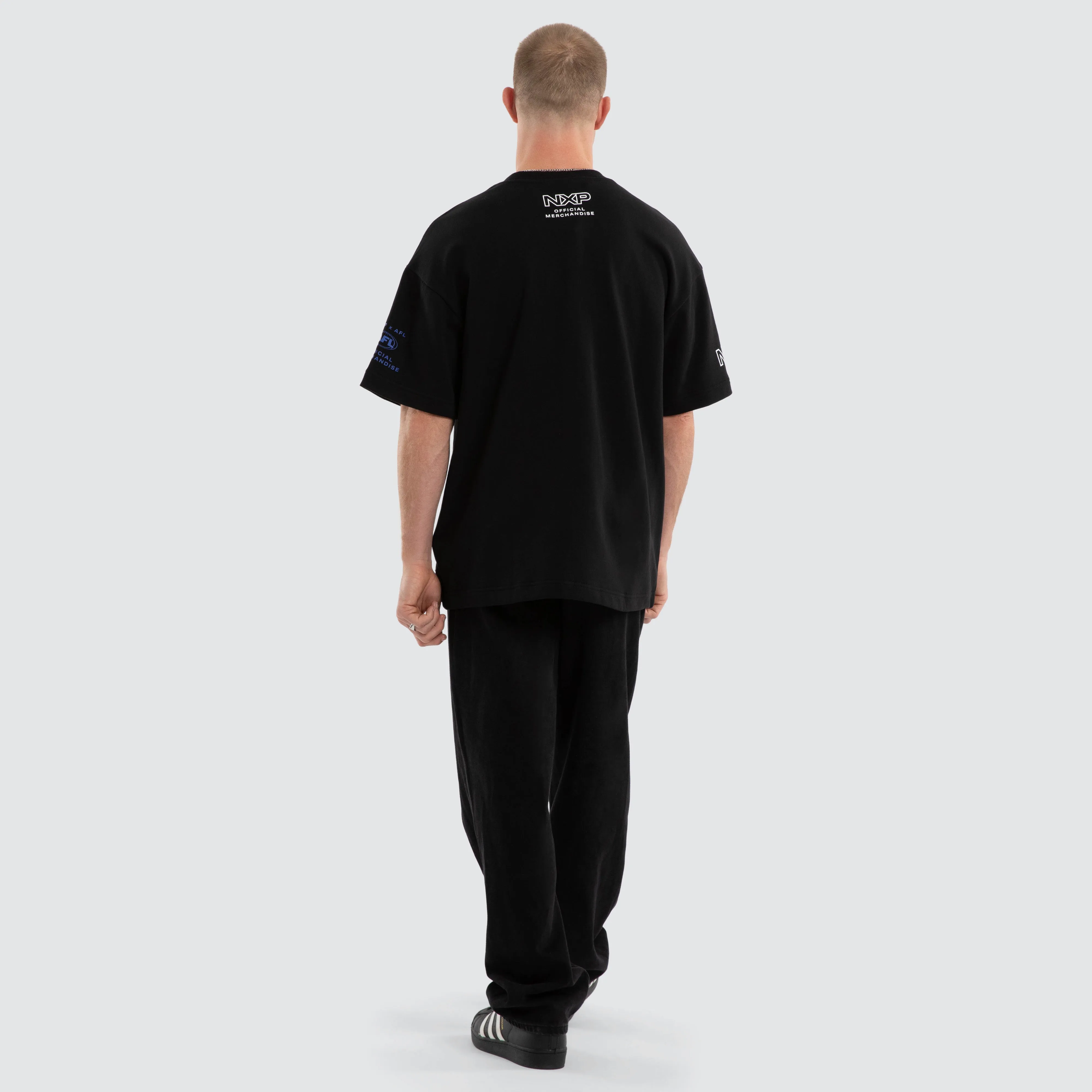 West Coast Eagles AFL Gold Raptor Tee Jet Black sold by Neverland product image thumbnail 2