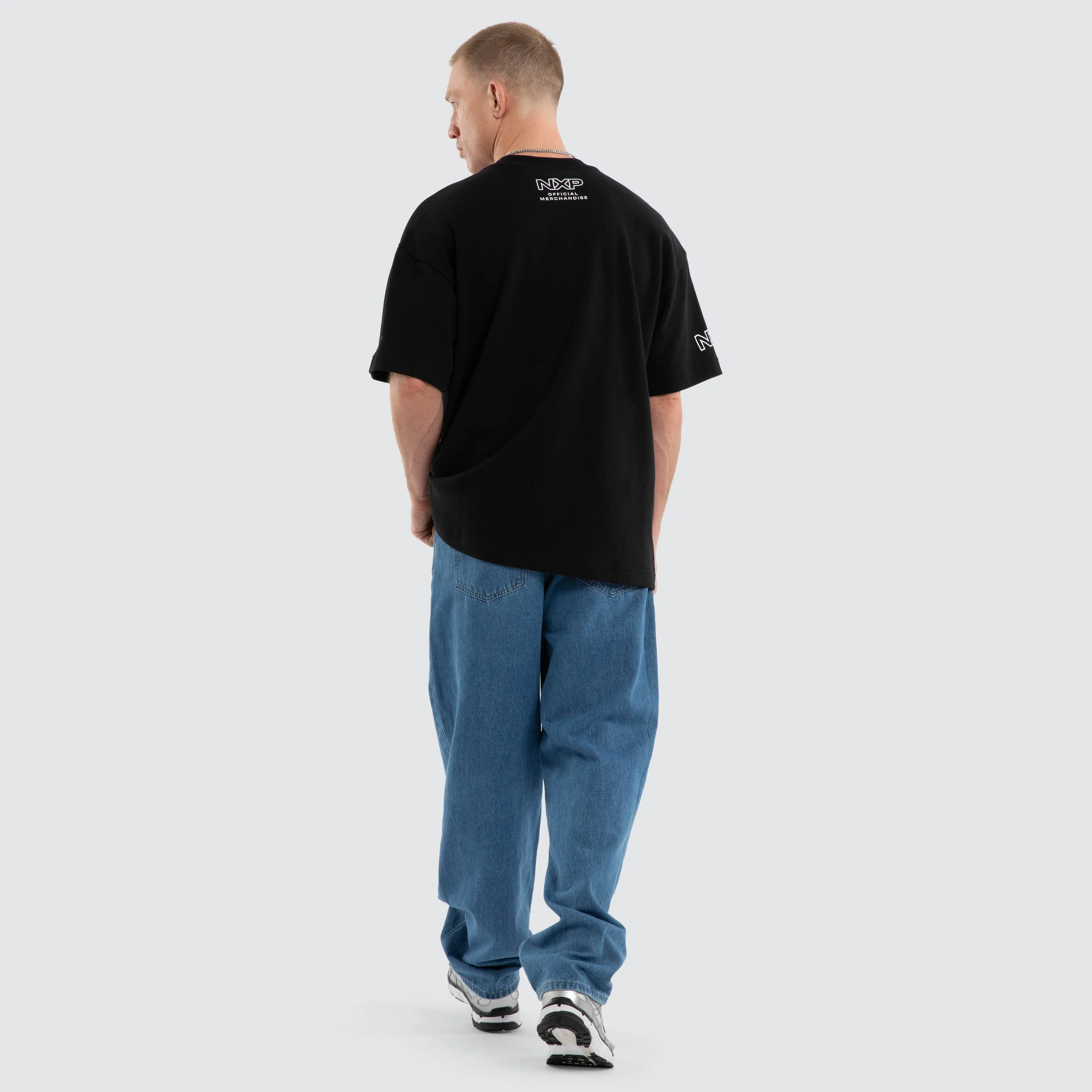 Geelong Cats AFL Gold Raptor Tee Jet Black sold by Neverland product image thumbnail 2
