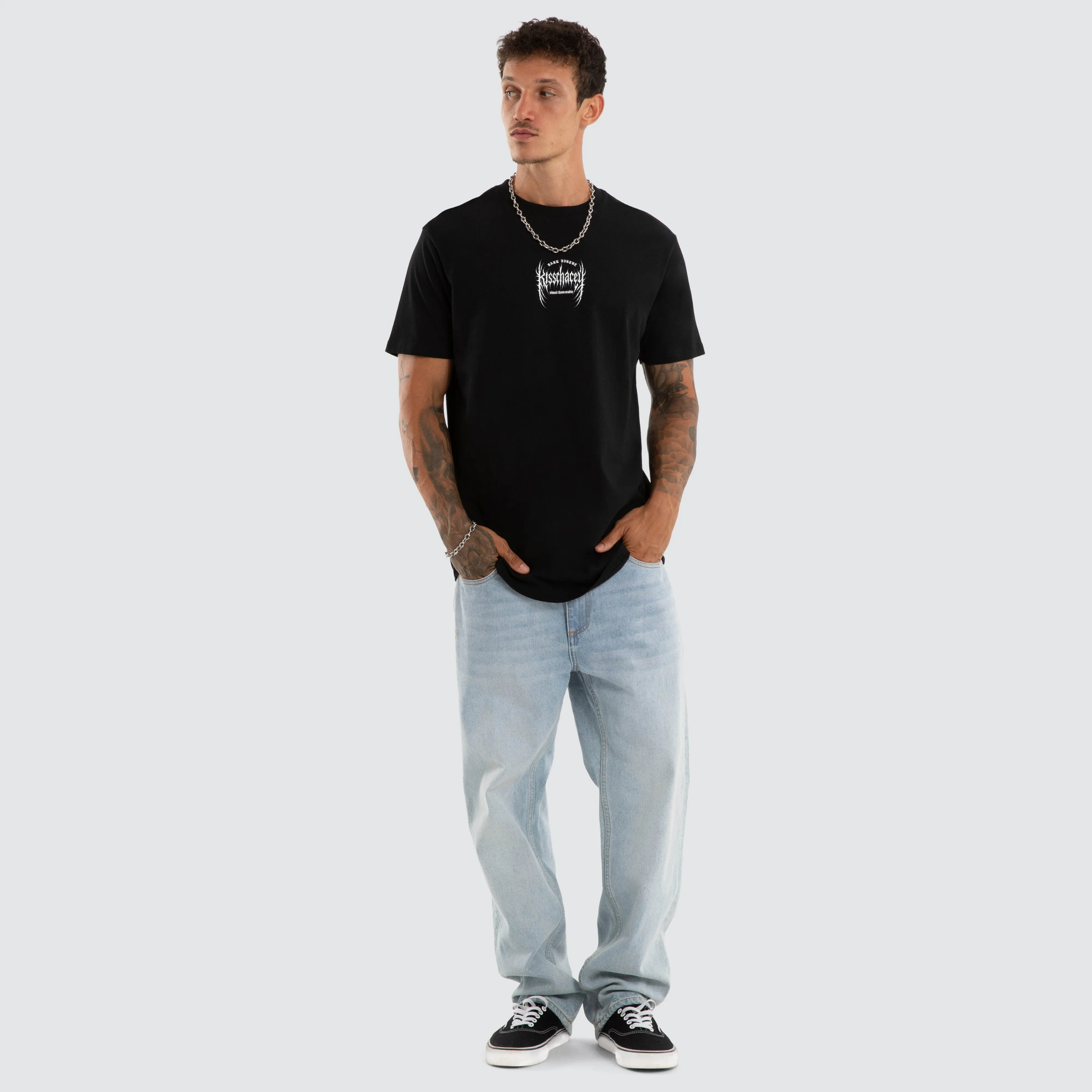 Sustain Dual Curved Tee Jet Black sold by Neverland product image thumbnail 2