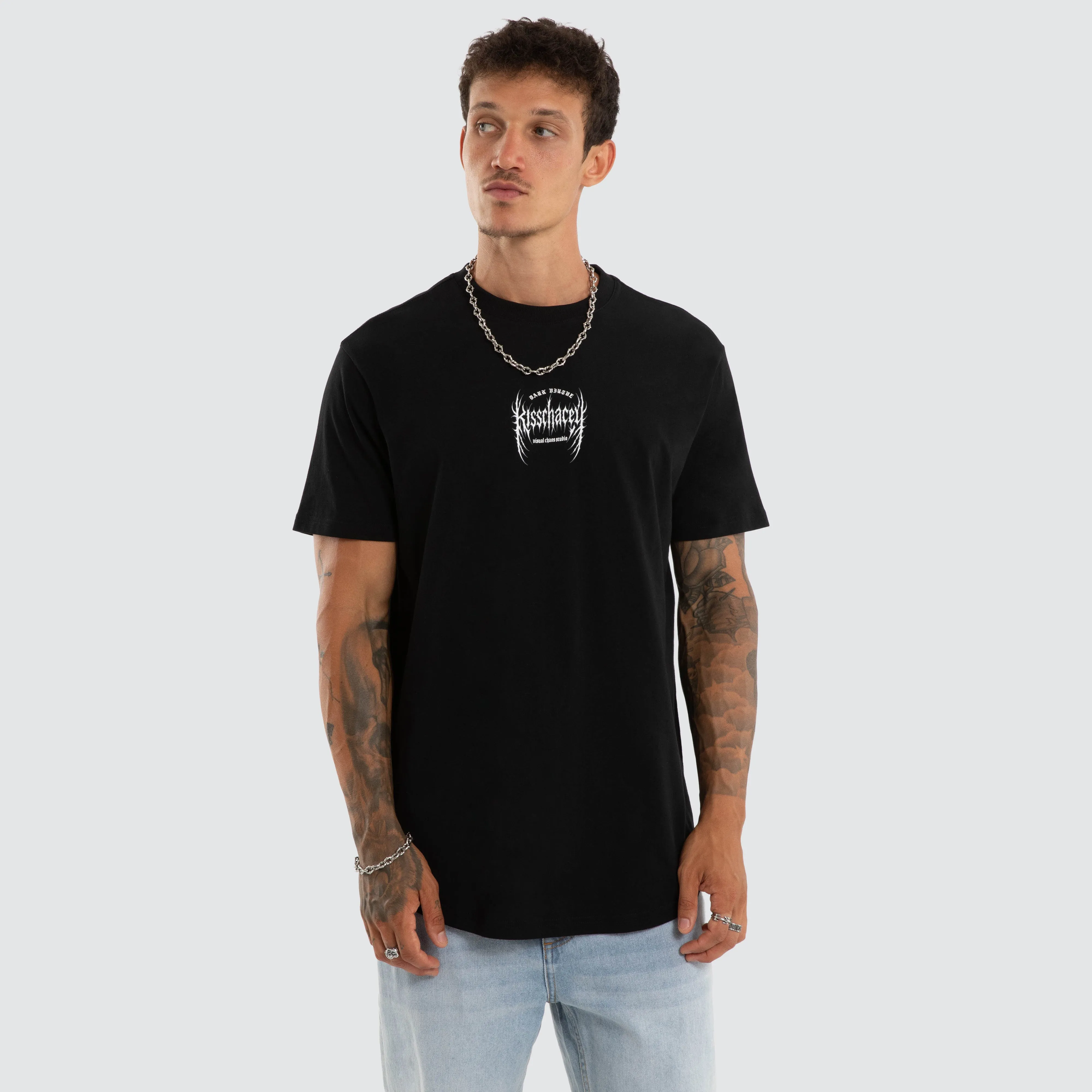 Sustain Dual Curved Tee Jet Black sold by Neverland product image thumbnail 3