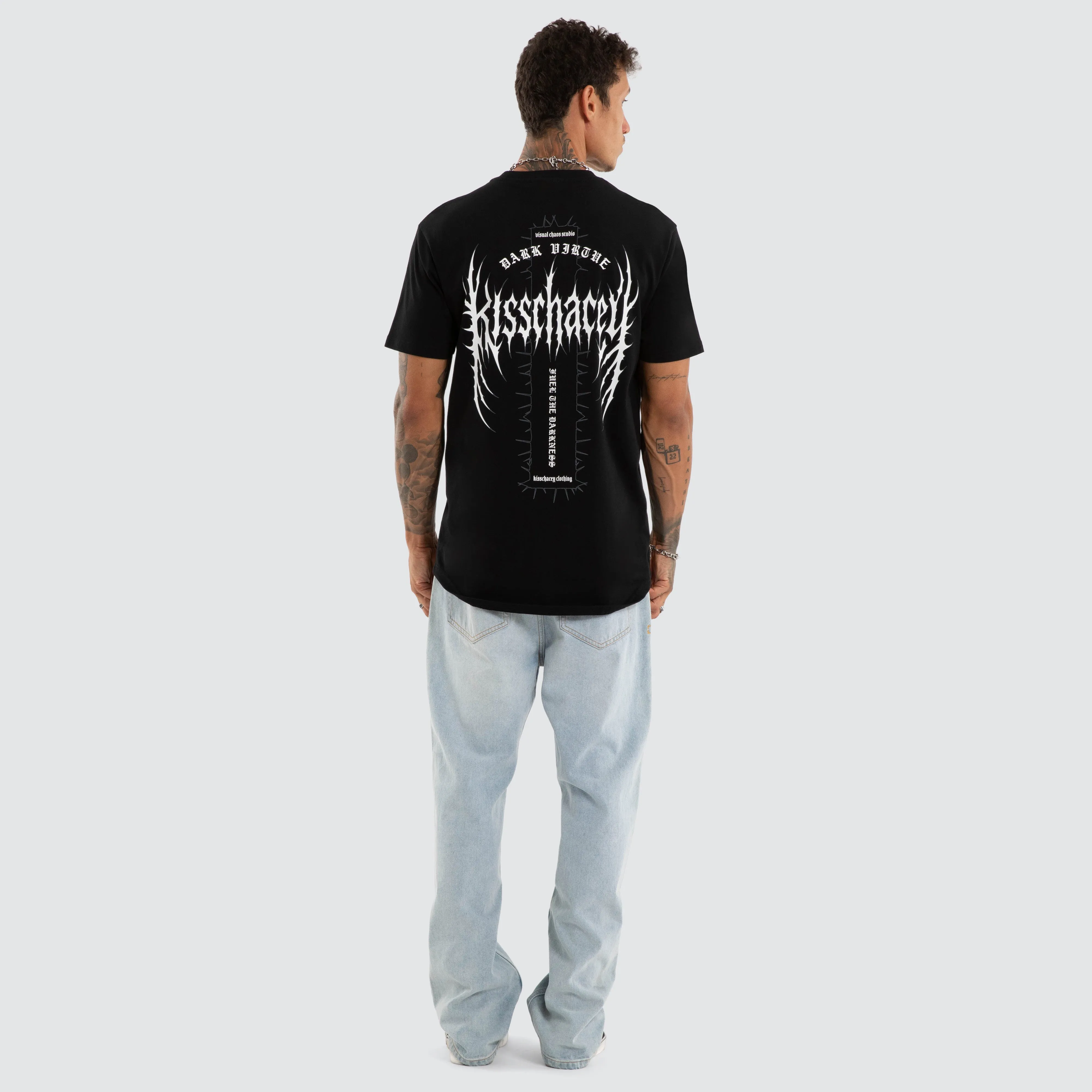 Sustain Dual Curved Tee Jet Black sold by Neverland product image thumbnail 5