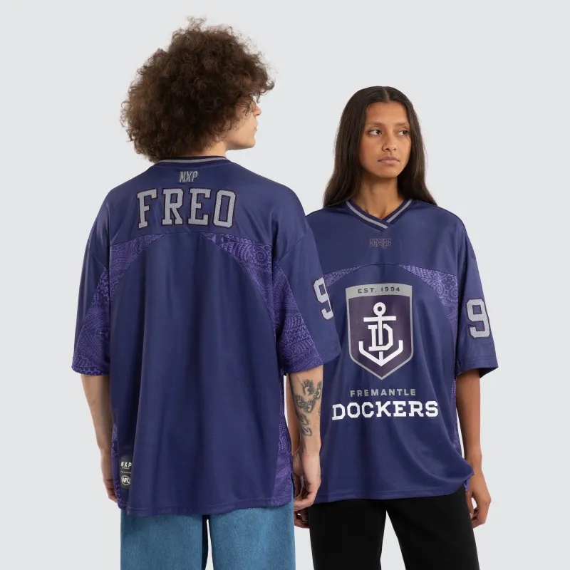 Ben Davis Fremantle Dockers Mesh Jersey Dockers Purple made by Neverland
