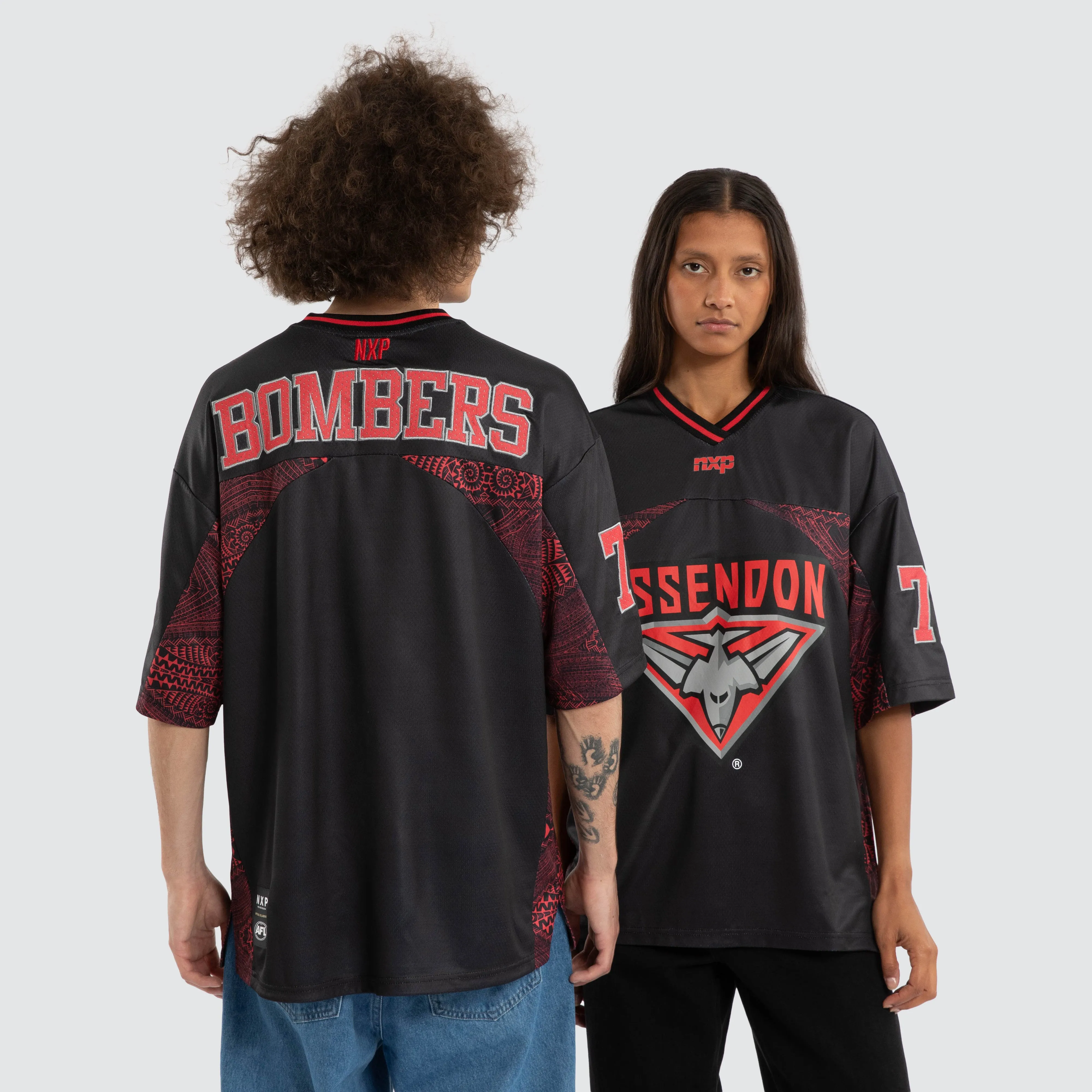 Ben Davis Essendon Bombers Mesh Jersey Bombers Black sold by Neverland