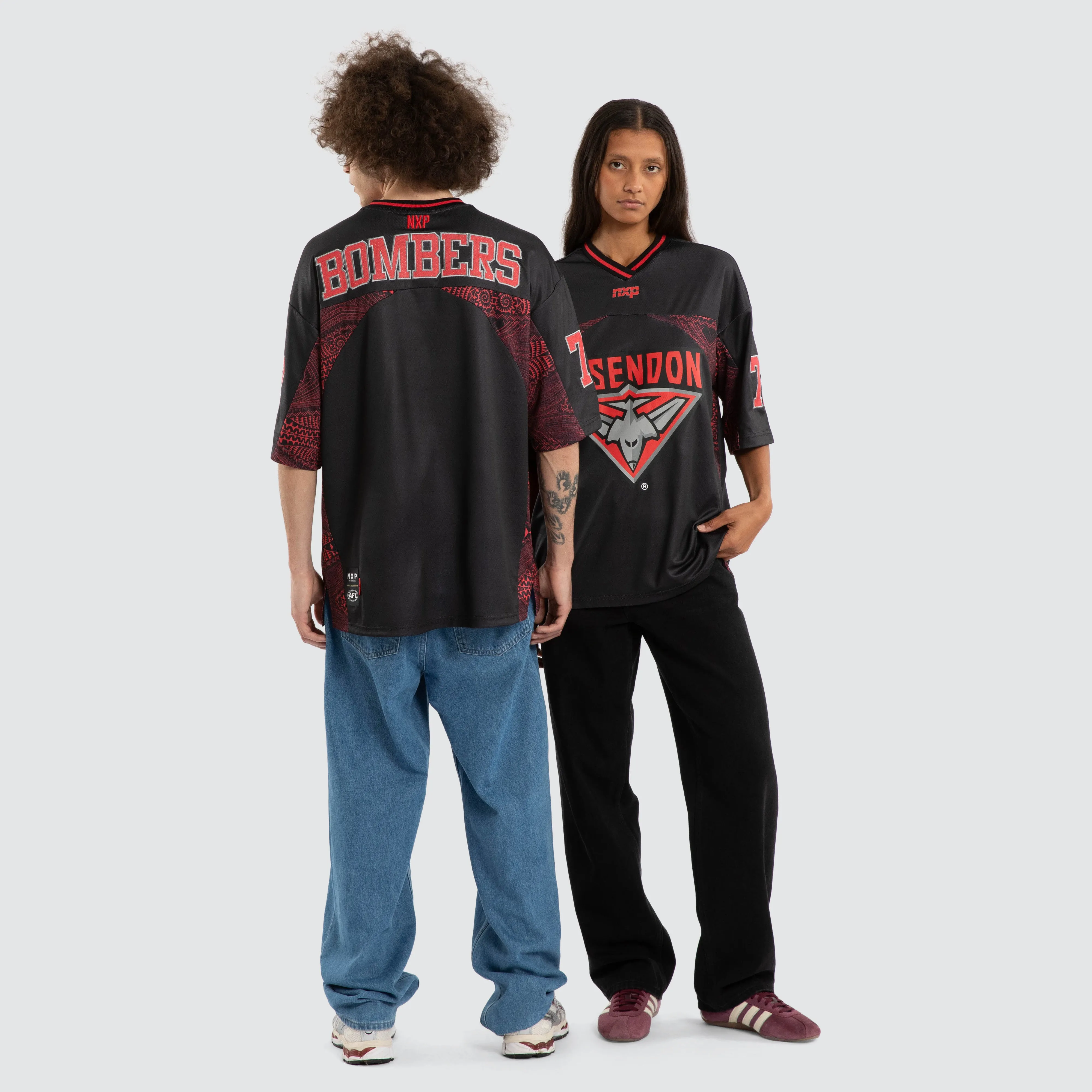 Ben Davis Essendon Bombers Mesh Jersey Bombers Black sold by Neverland product image thumbnail 3