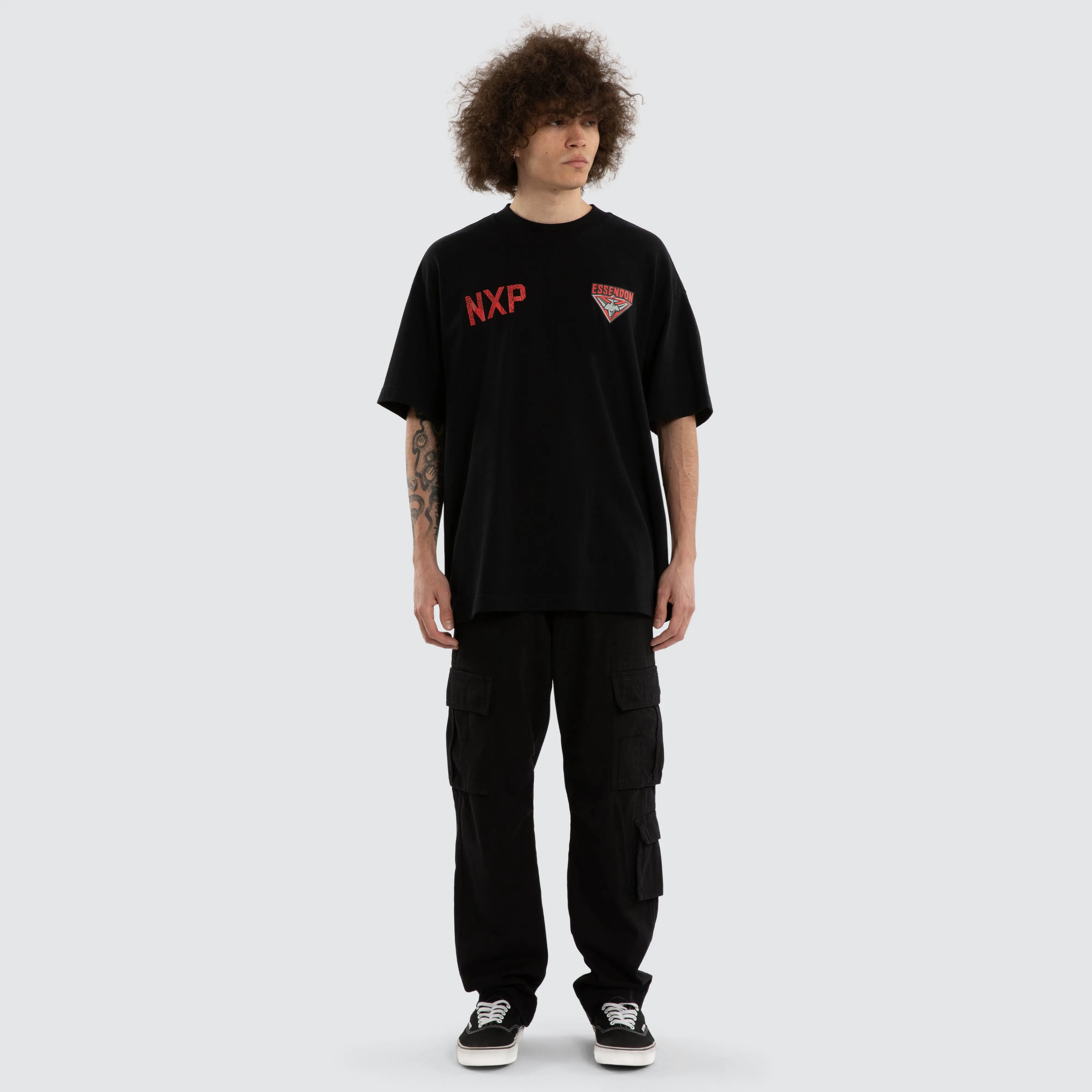 Ben Davis Essendon Bombers Raptor Tee Jet Black sold by Neverland product image thumbnail 2