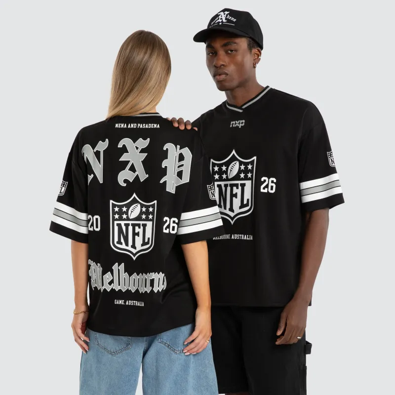 Melbourne City Mesh Jersey Jet Black made by Neverland