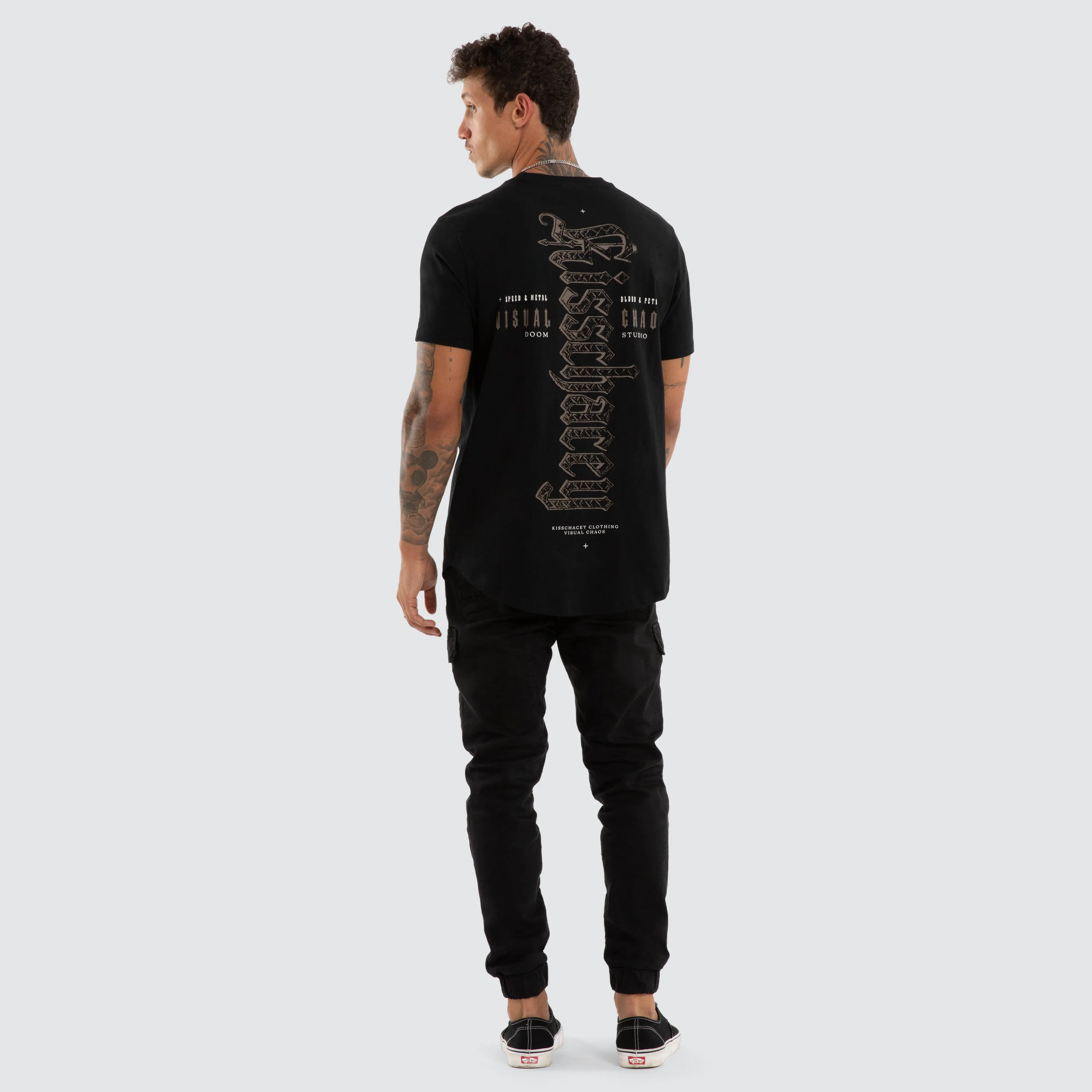 Recoil Dual Curved Tee Jet Black sold by Neverland product image thumbnail 3